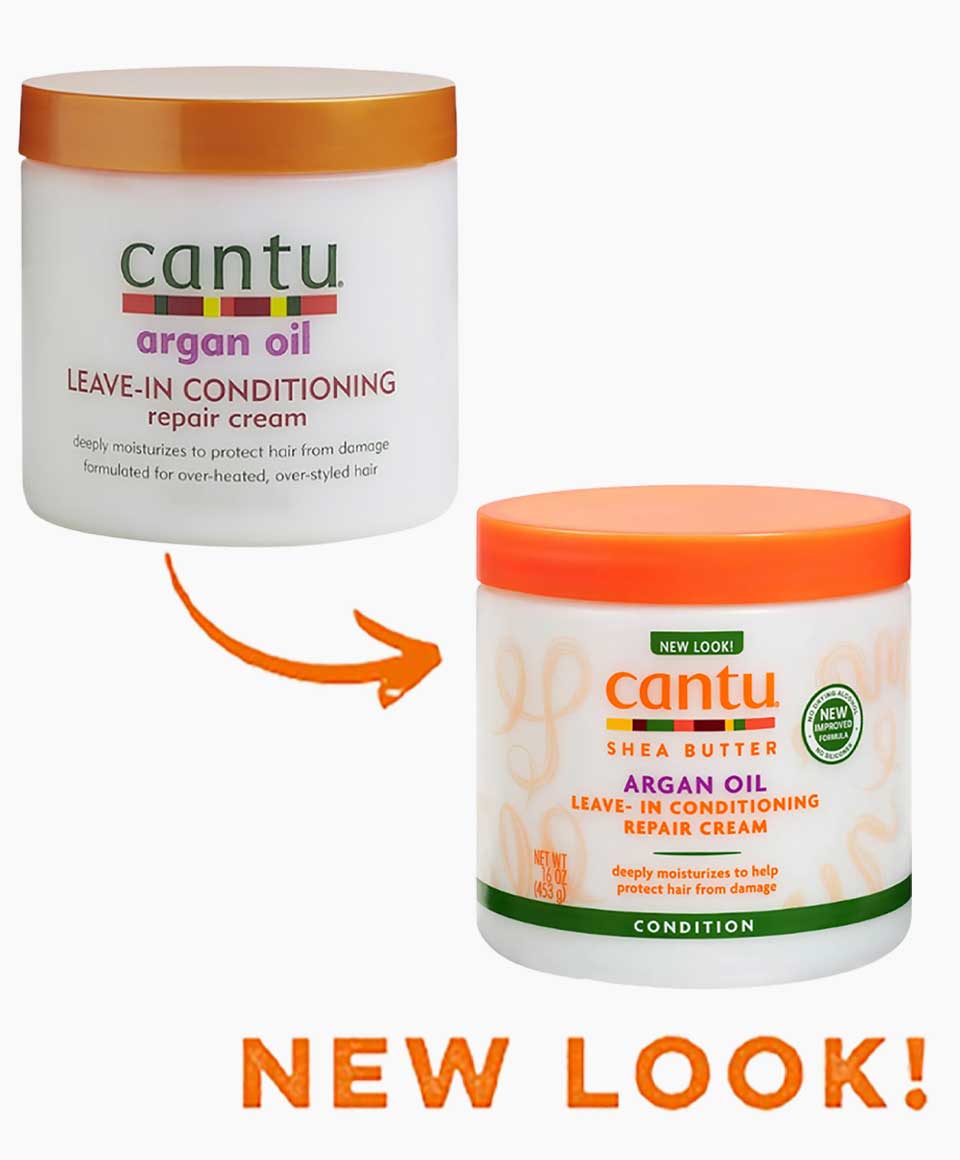Cantu Argan Oil Leave-In Conditioning Repair Cream 16oz