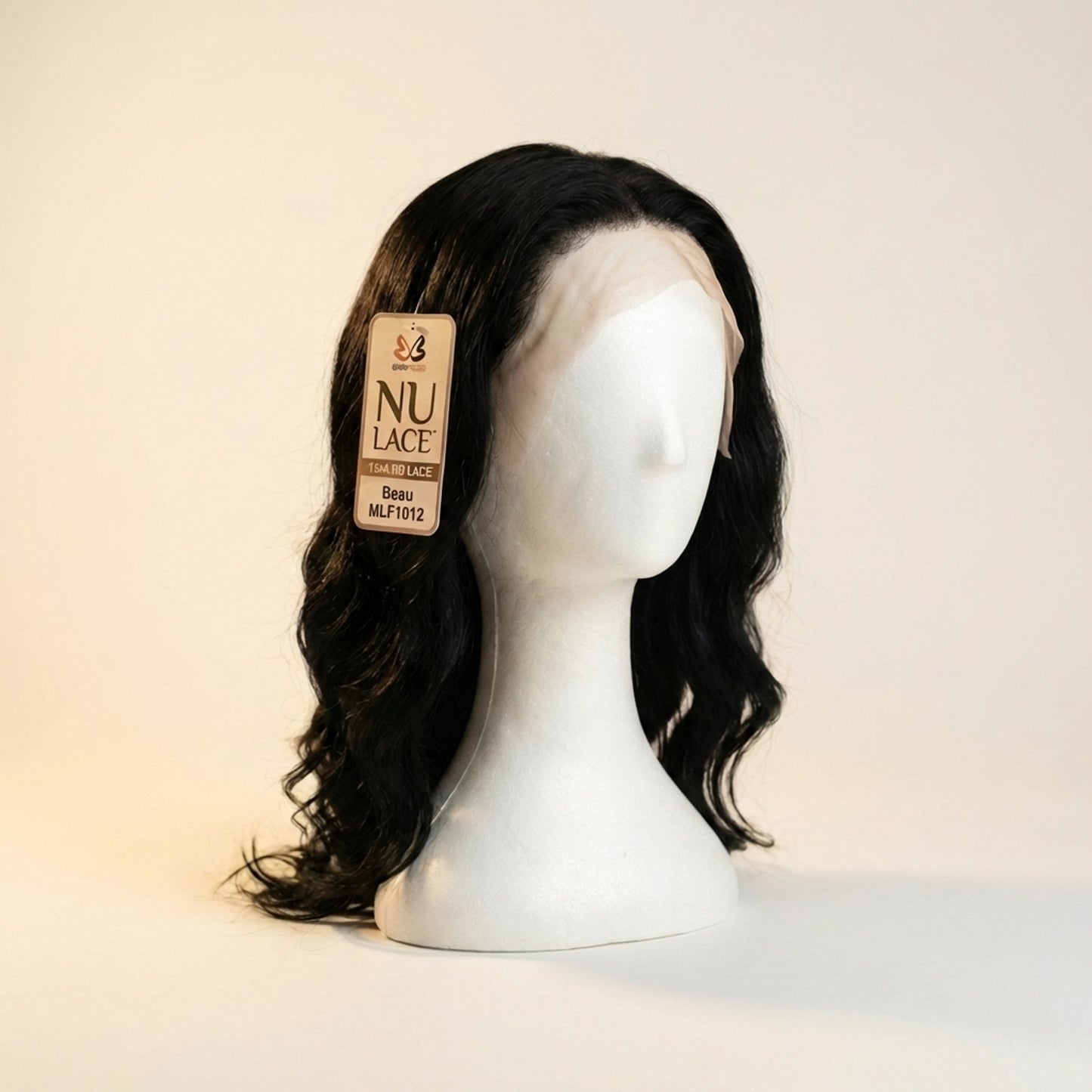 Bobbi Boss Nu Lace Glueless 13x4 HD Lace Front Wig (Beau MLF1012) - Top-Down