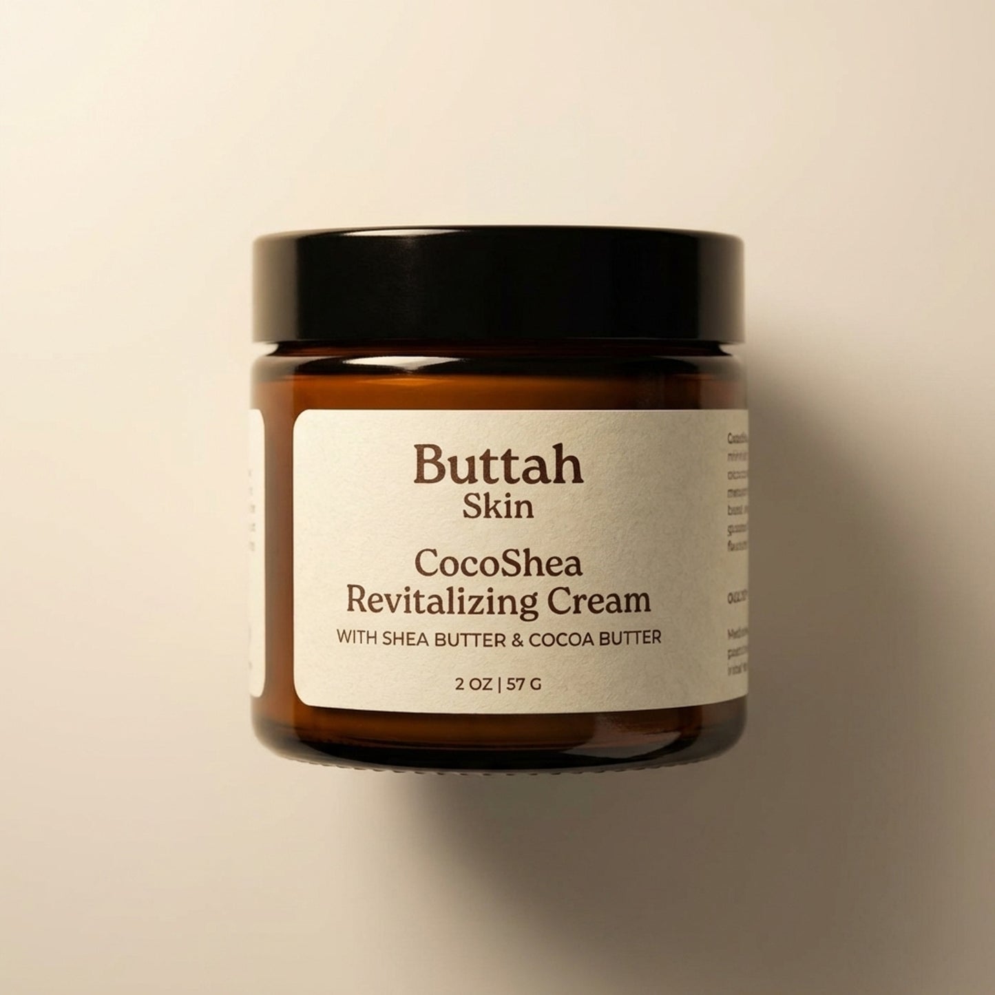 Buttah Skin CocoShea Revitalizing Cream 2oz - Top-Down