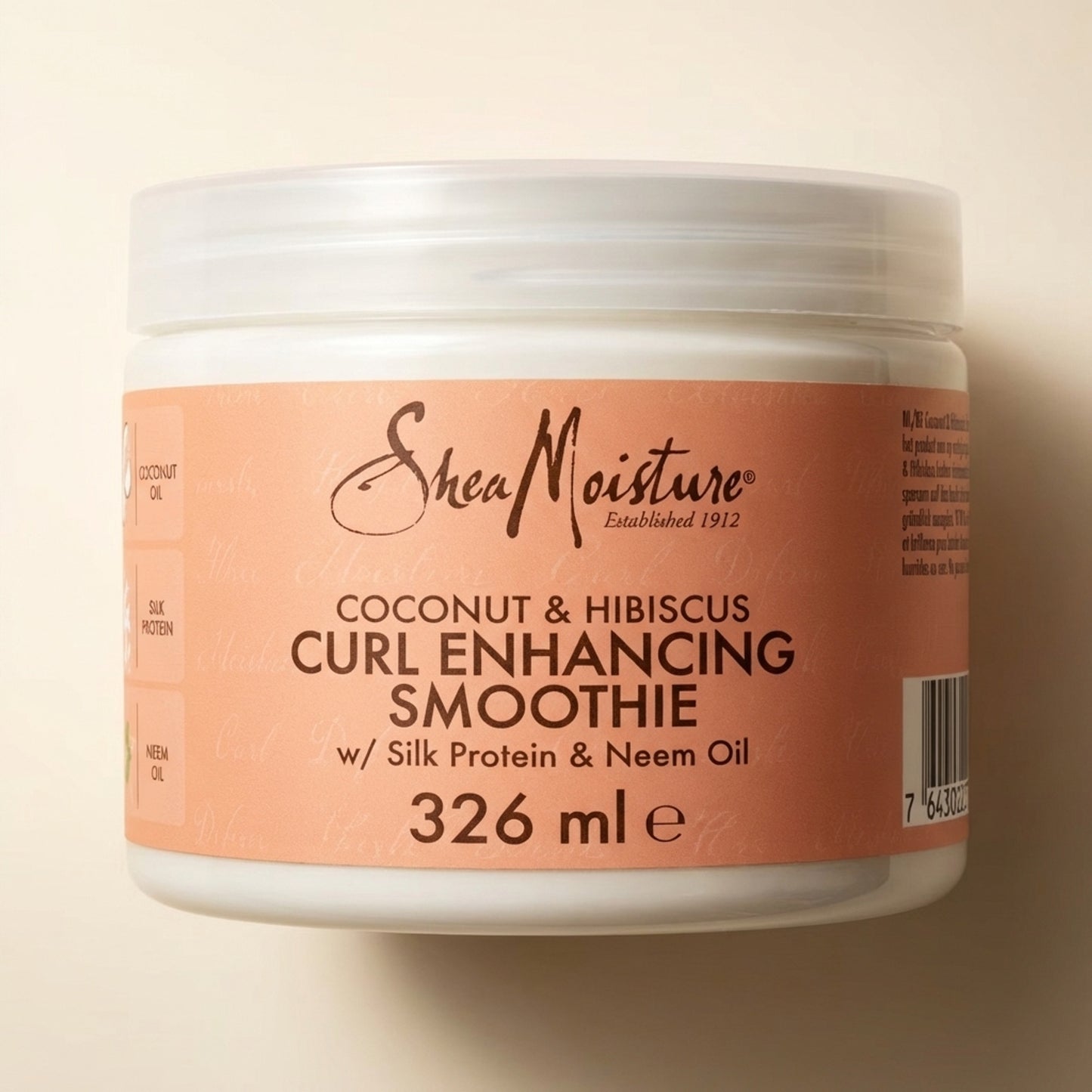 Coconut & Hibiscus Curl Enhancing Smoothie - Top-Down