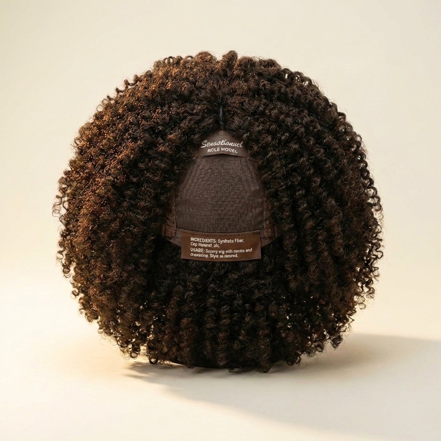 Sensationnel Afro Textured Roller Set Half Wig (Role Model) - Top-Down