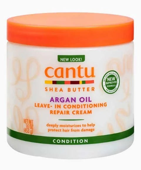 Cantu Argan Oil Leave-In Conditioning Repair Cream 16oz