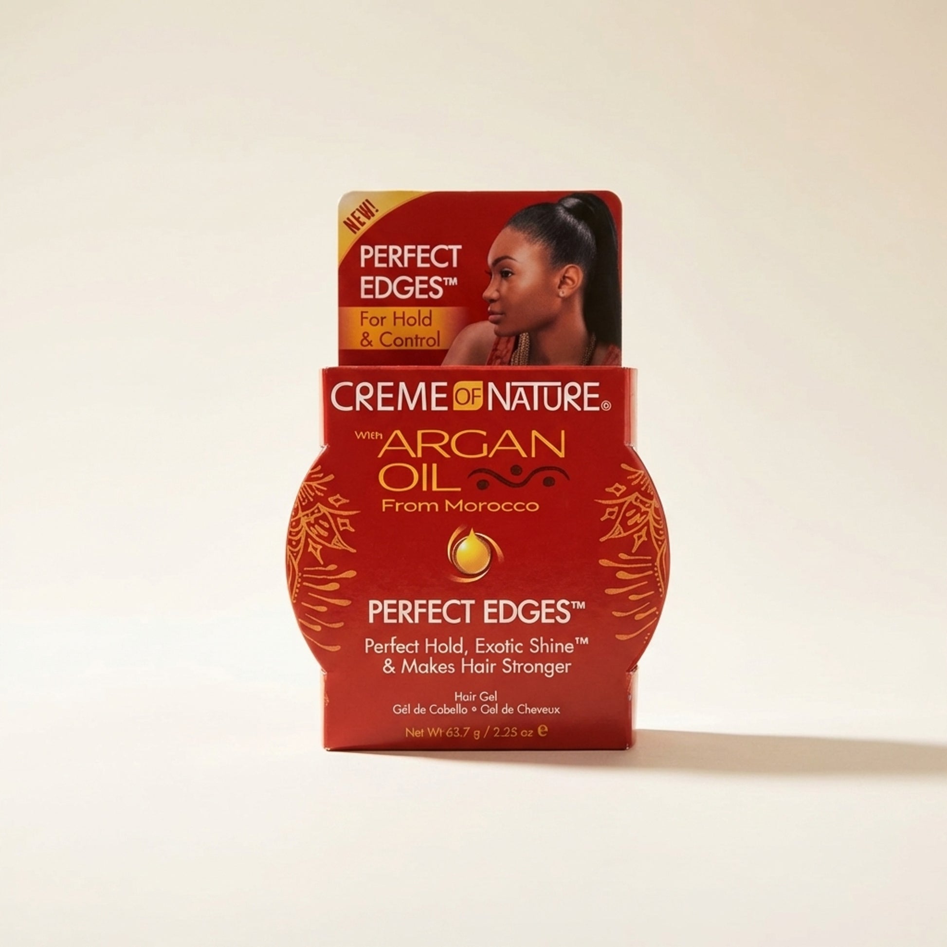 Argan Oil Edge Control Gel - Hero (Front-Facing)