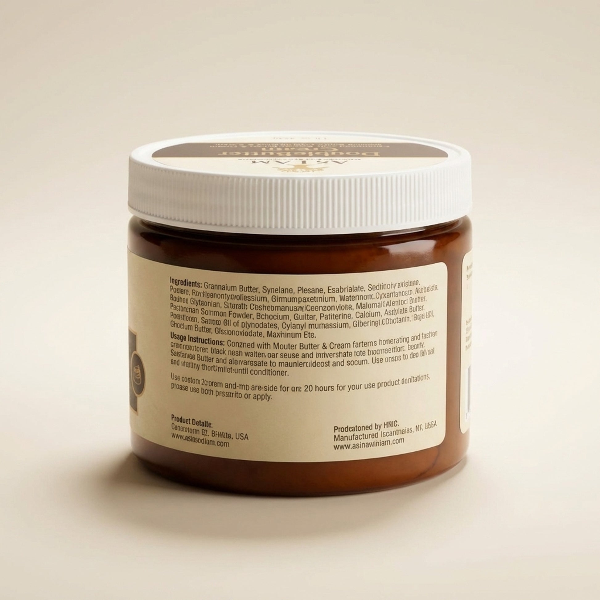 As I Am DoubleButter Cream 454g - Back / Ingredients