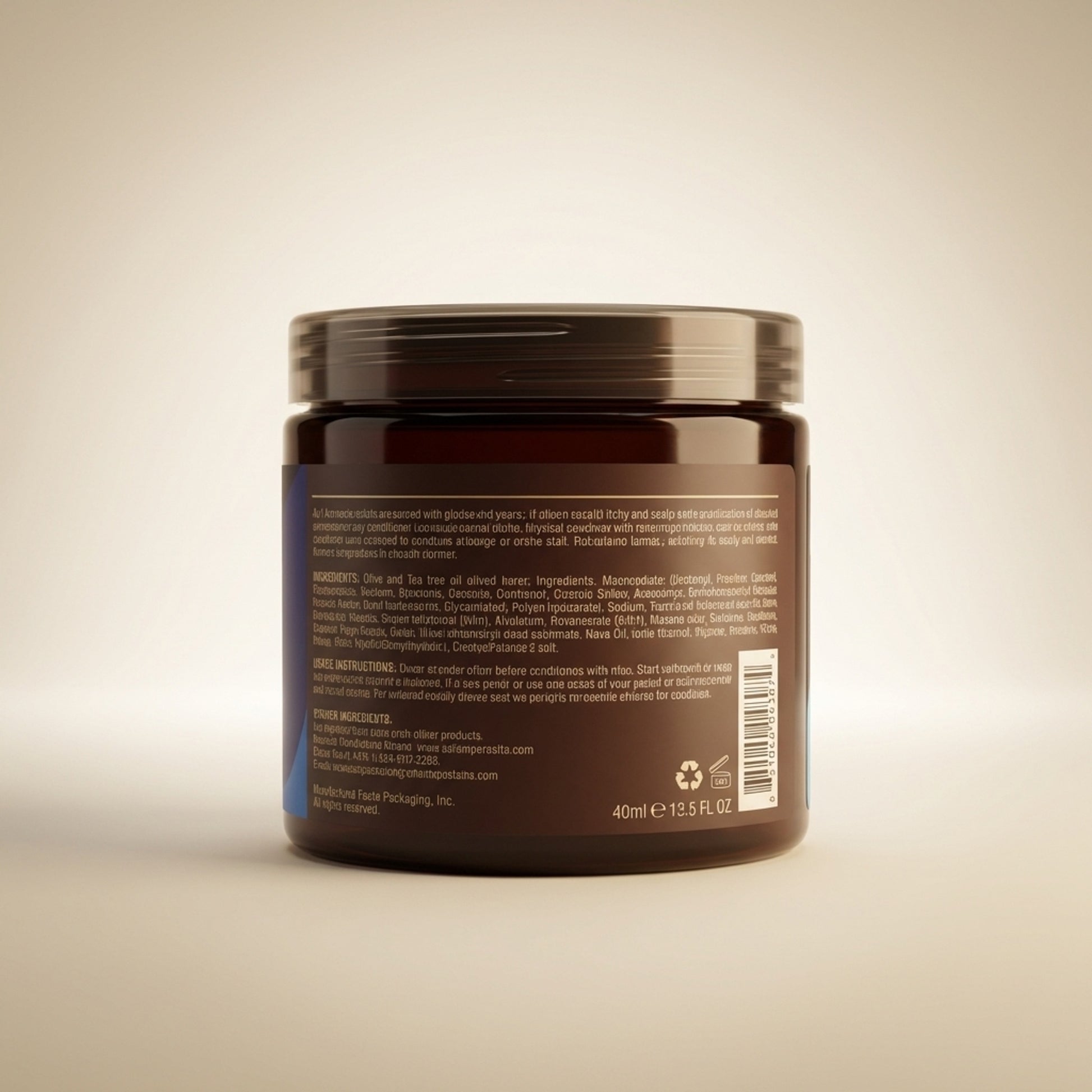 As I Am Dry and Itchy Scalp Care Olive and Tea Tree Oil Co-Wash (454g) - Back / Ingredients