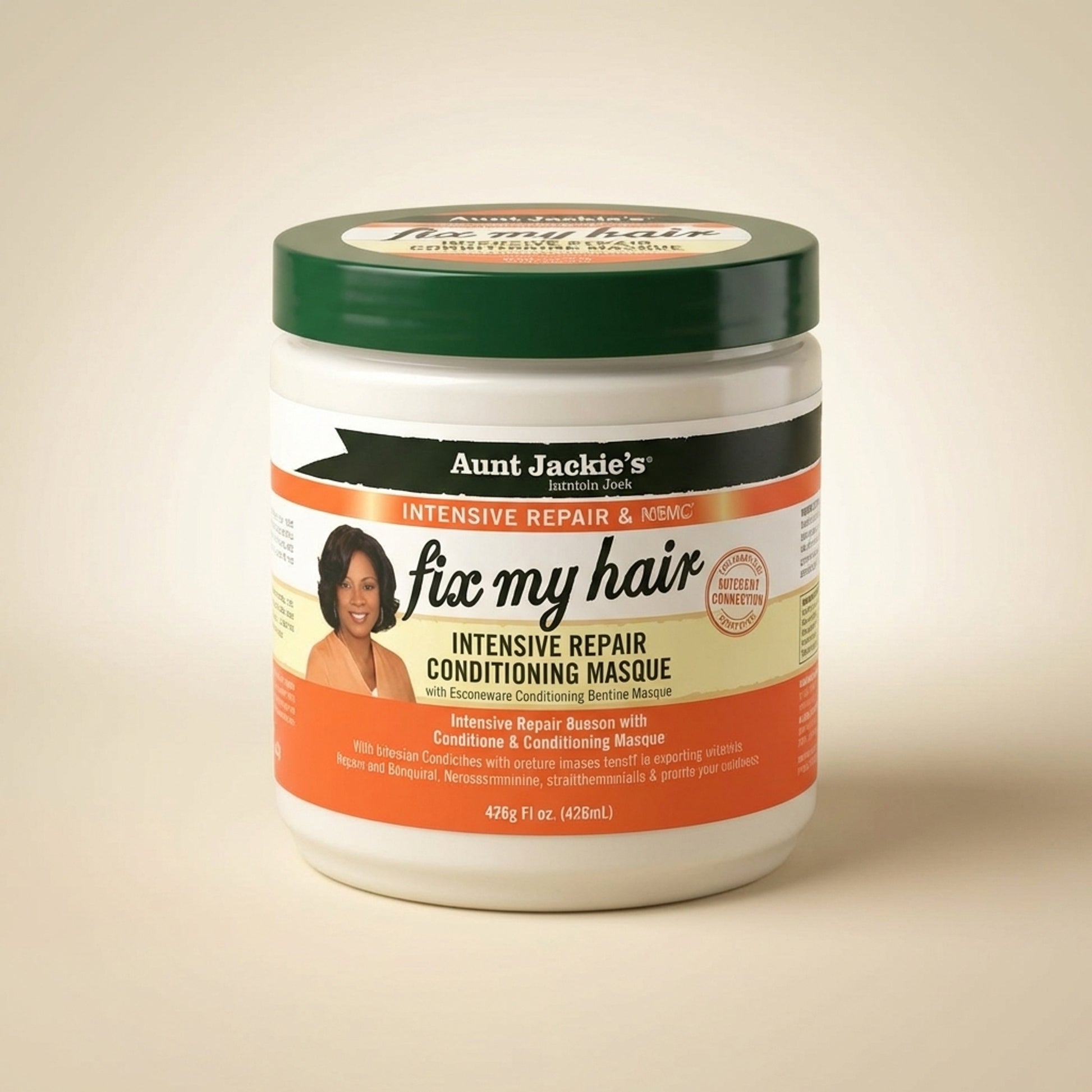 Aunt Jackie's Fix My Hair Intensive Repair Conditioning Masque 426g - Three-Quarter (45°)