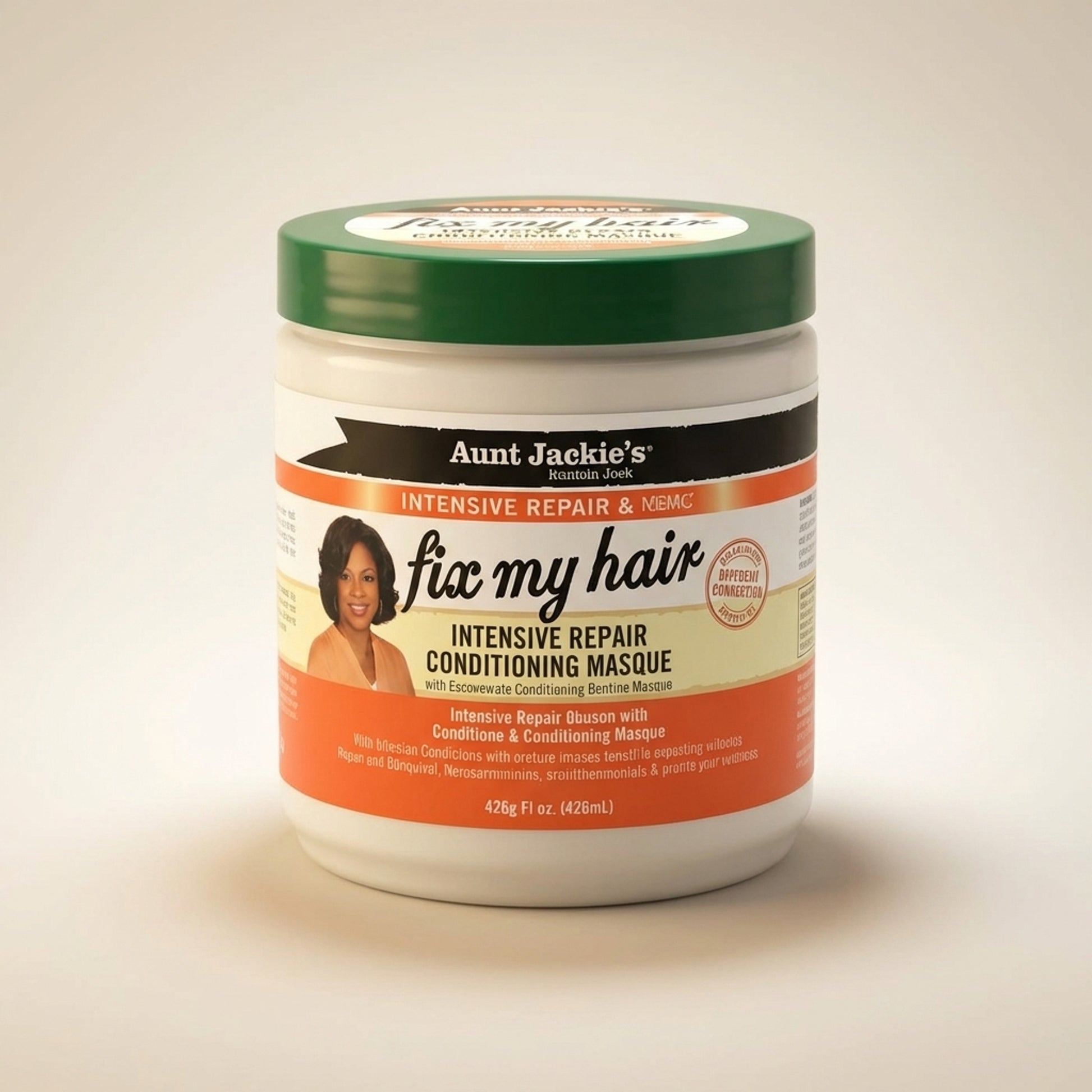 Aunt Jackie's Fix My Hair Intensive Repair Conditioning Masque 426g - Hero (Front-Facing)