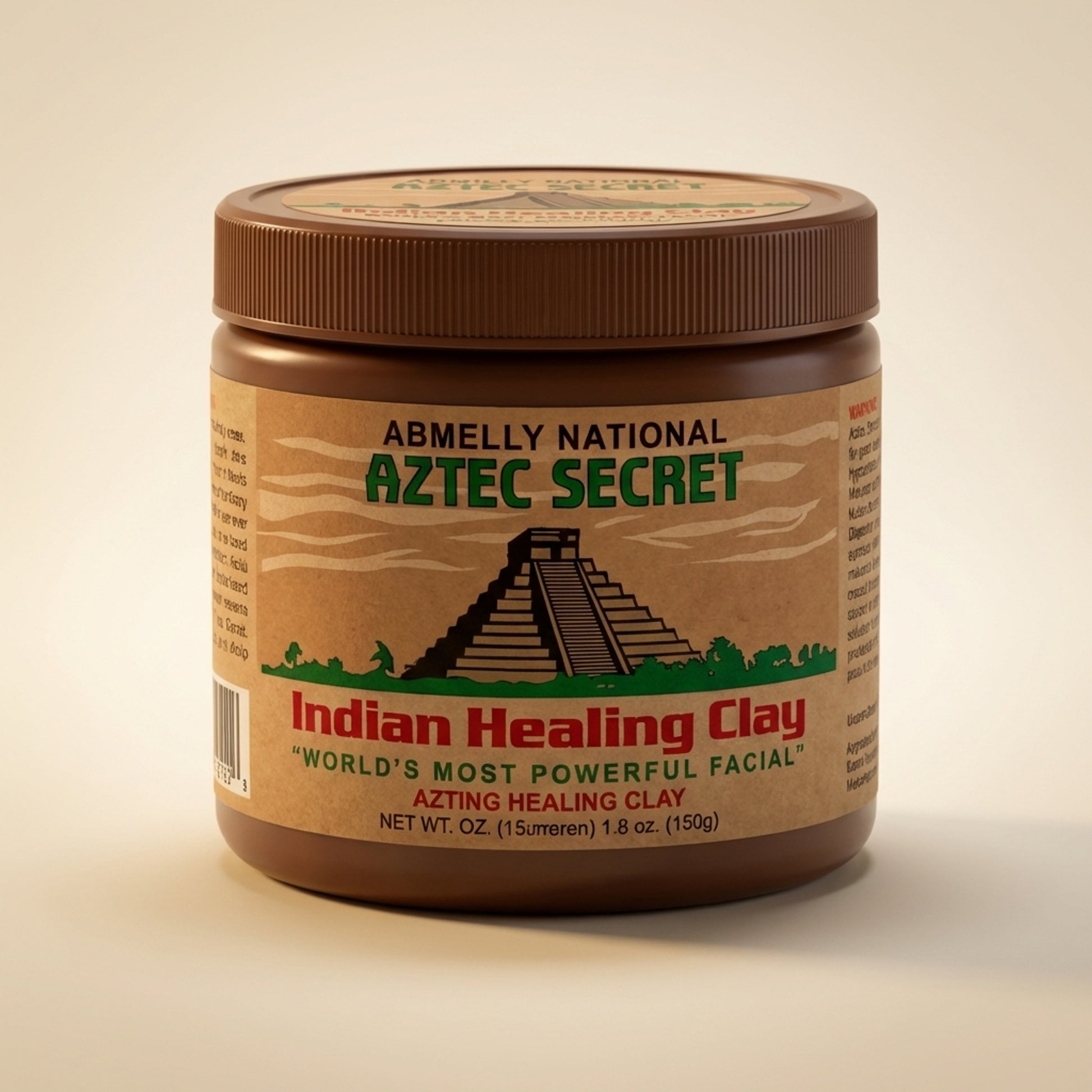 Aztec Secret Indian Healing Clay - Back / Ingredients