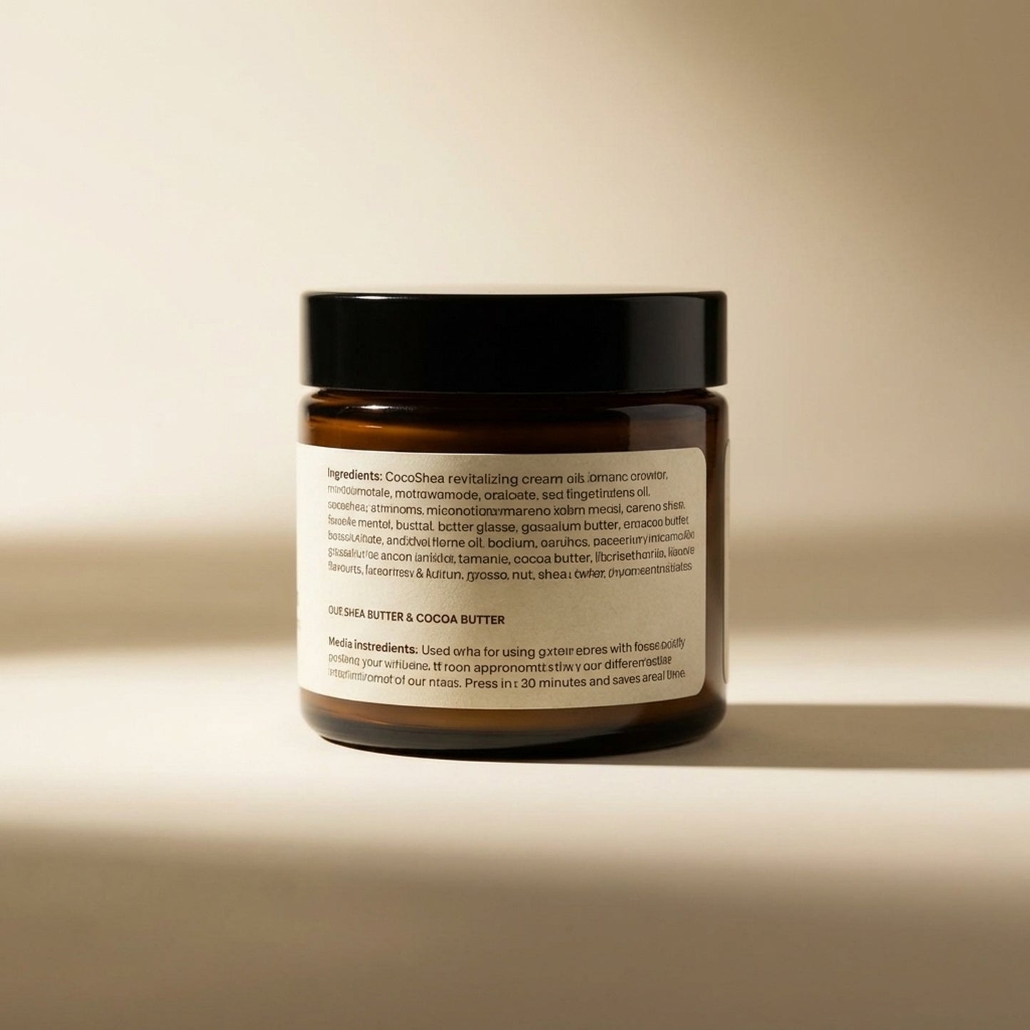 Buttah Skin CocoShea Revitalizing Cream 2oz - Back / Ingredients