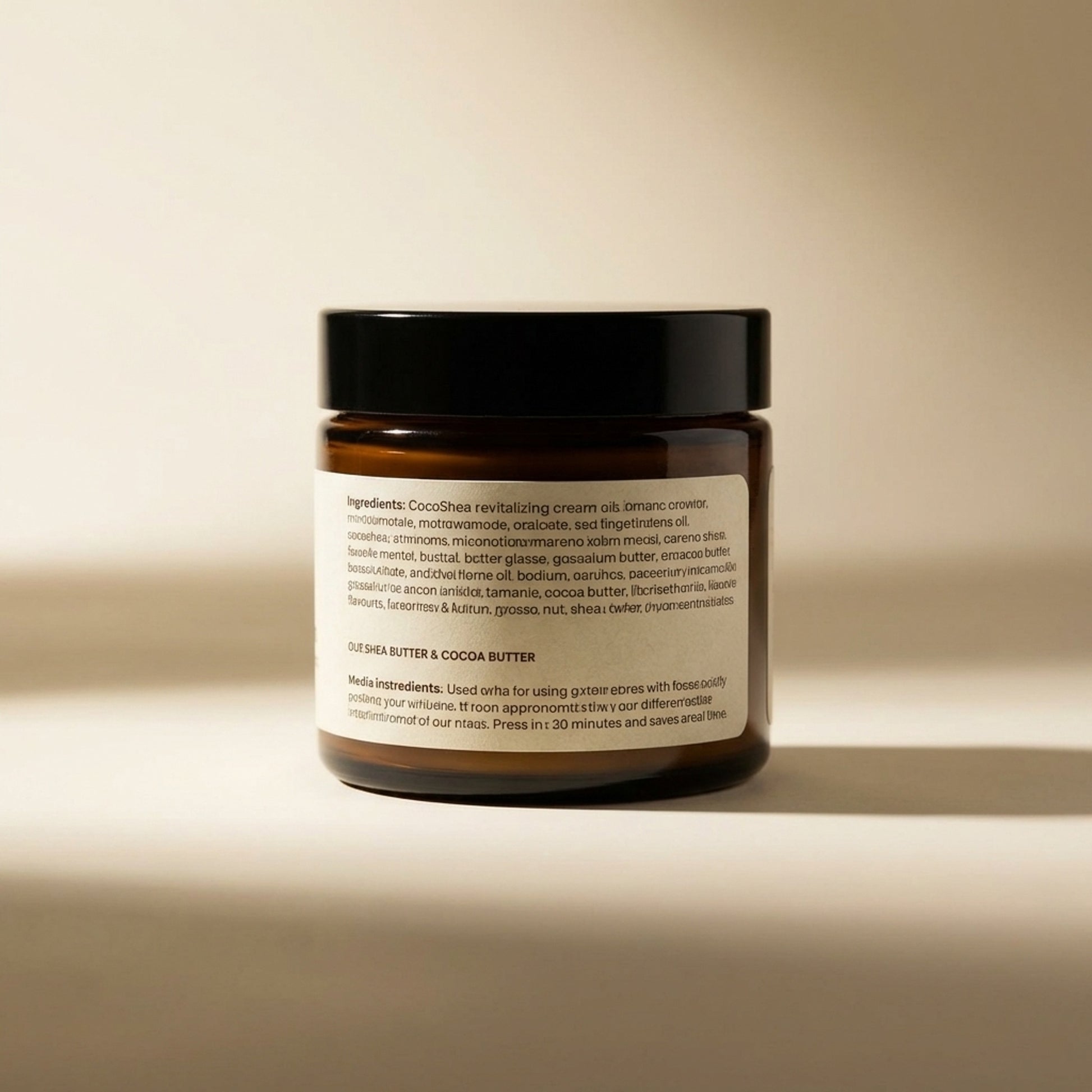 Buttah Skin CocoShea Revitalizing Cream 2oz - Back / Ingredients