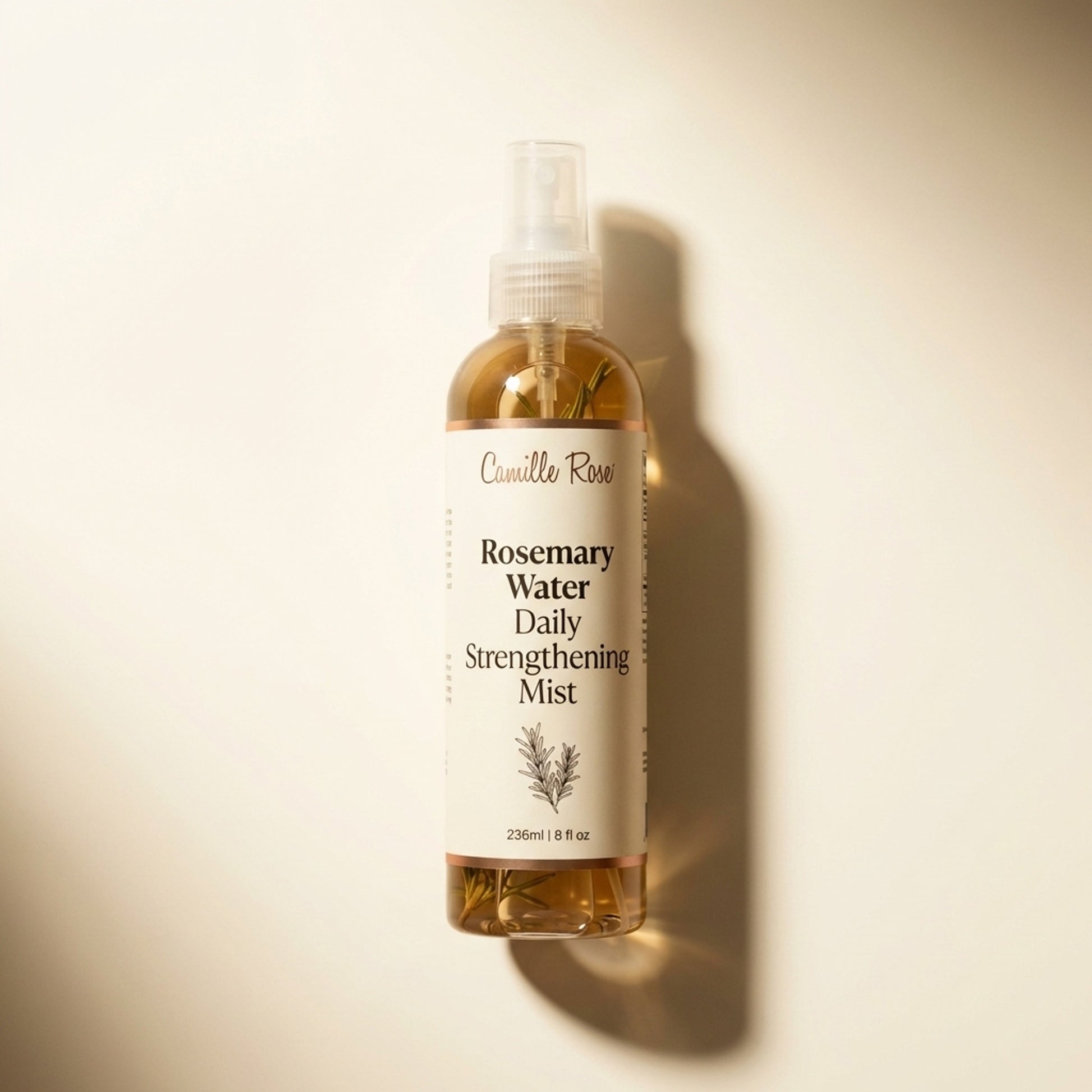 Camille Rose Rosemary Water Daily Strengthening Mist 236ml - Top-Down