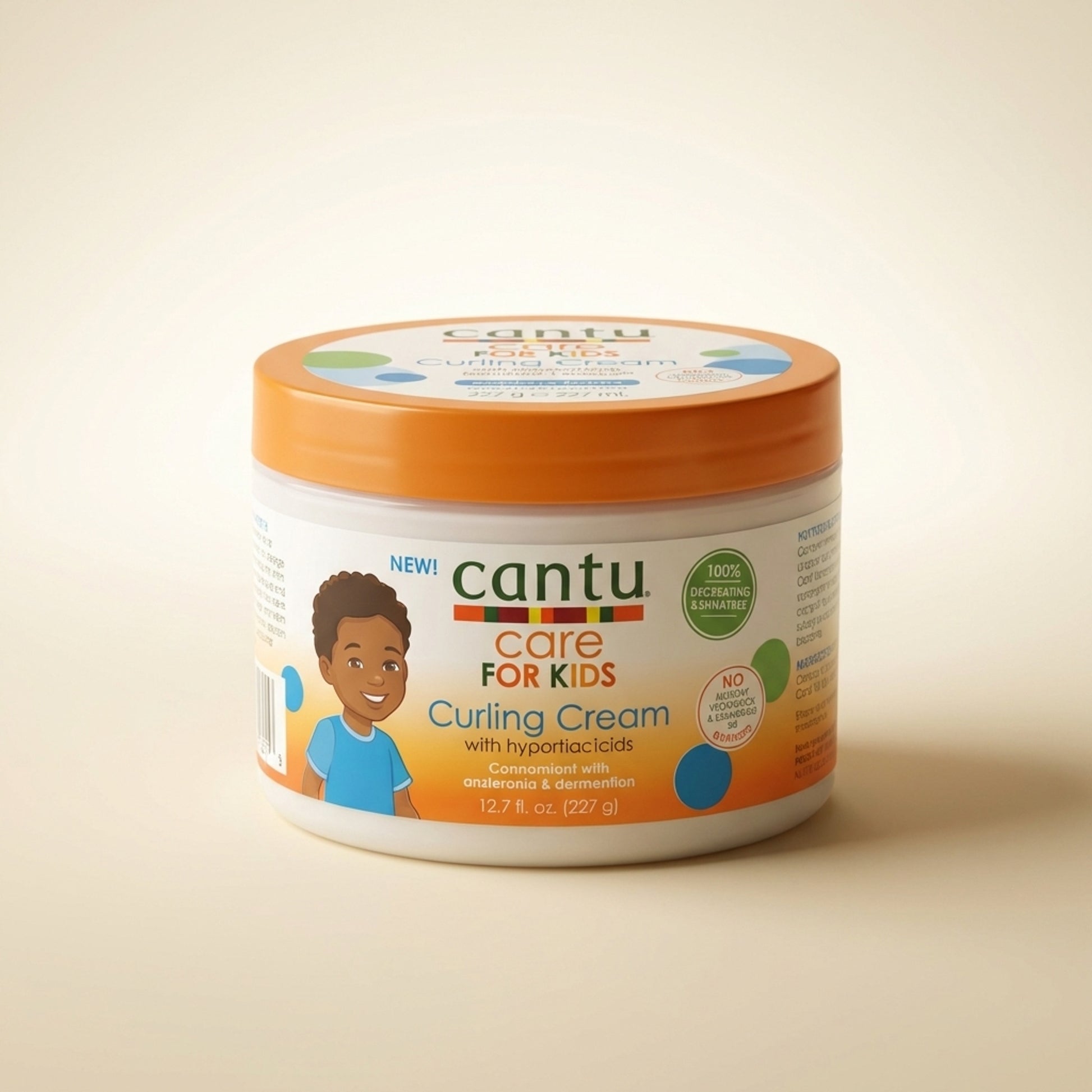 Cantu Care for Kids Curling Cream 227g - Three-Quarter (45°)