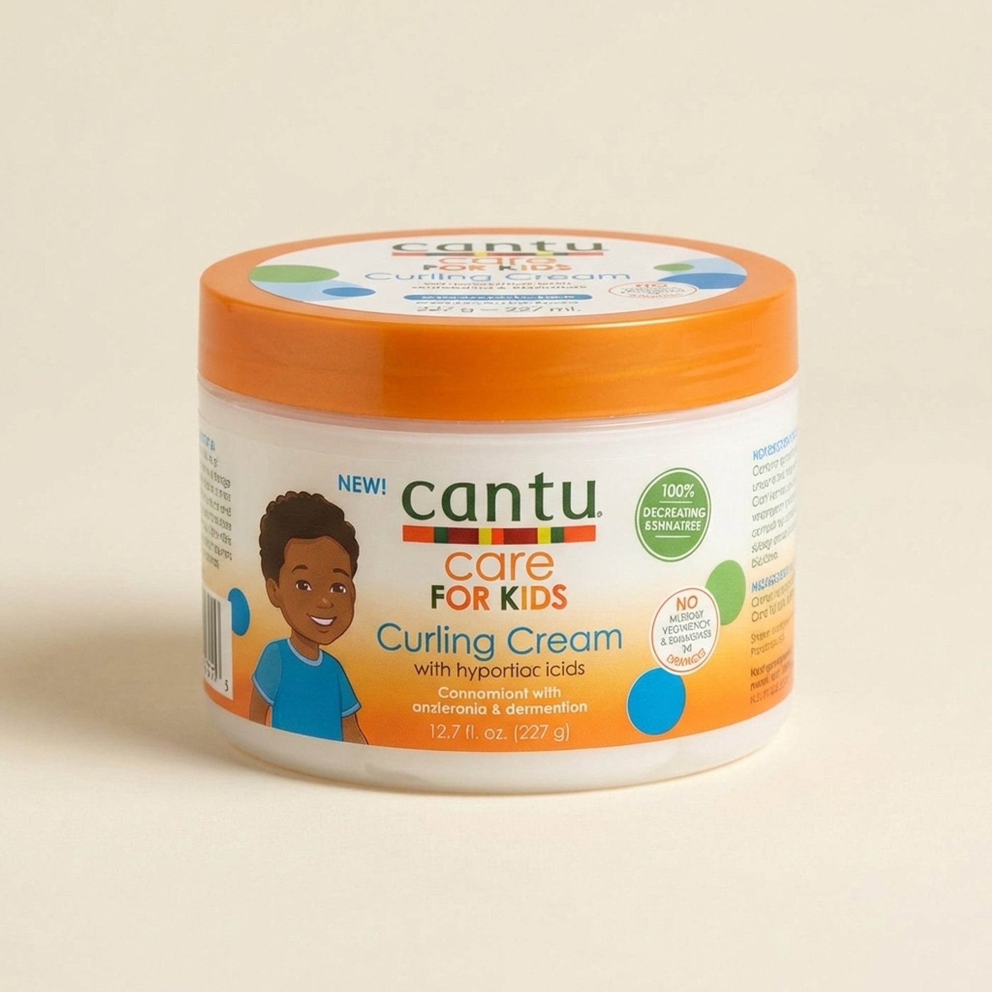Cantu Care for Kids Curling Cream 227g - Hero (Front-Facing)