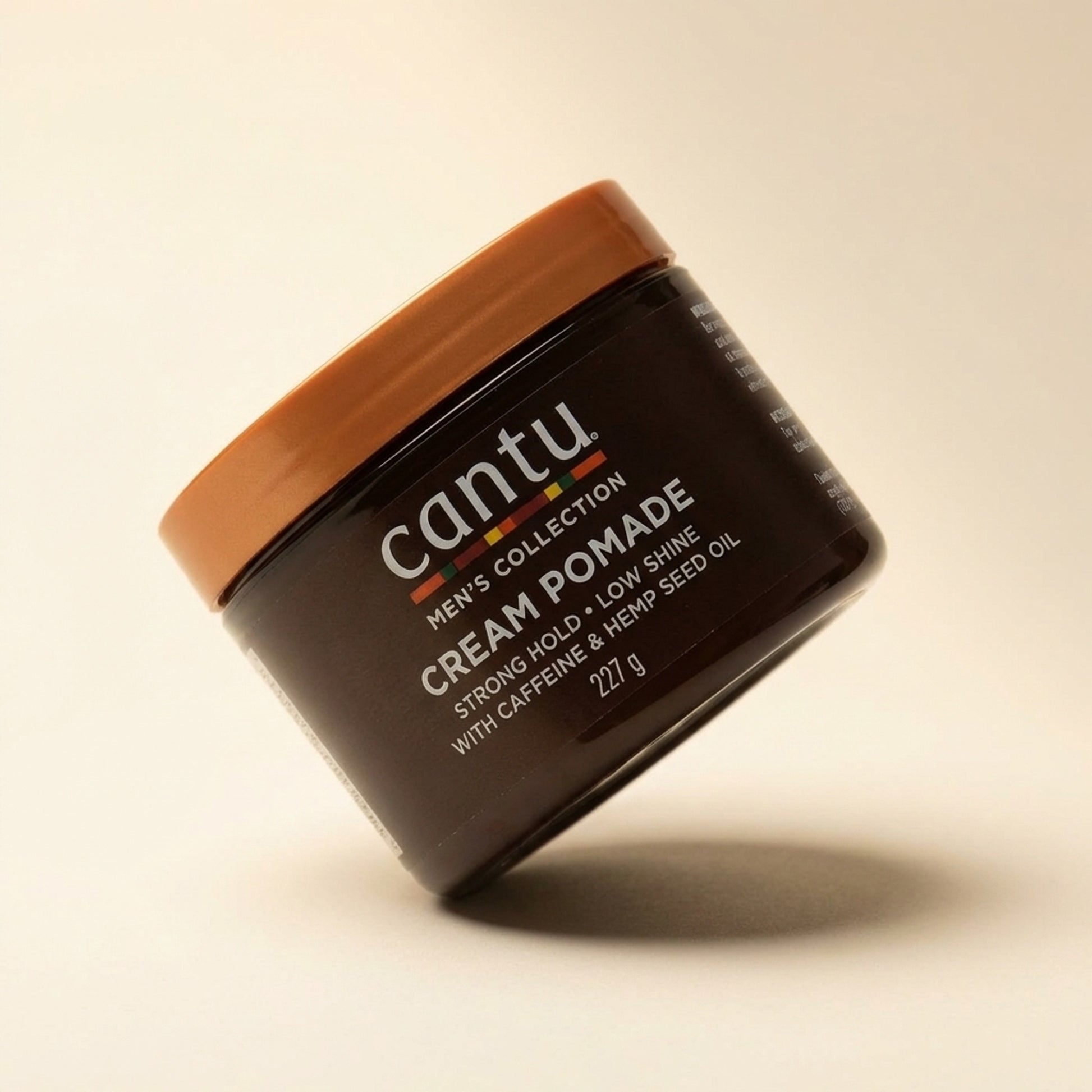 Cantu Men's Cream Pomade 227g - Three-Quarter (45°)