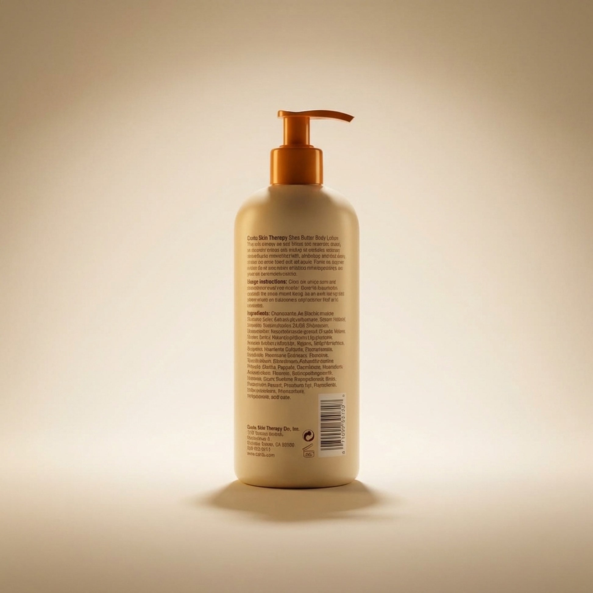 Cantu Skin Therapy Shea Butter Body Lotion 473ml - Back / Ingredients