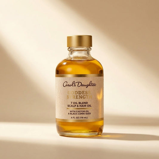 Carol's Daughter Goddess Strength 7 Oil Blend Scalp & Hair Oil 4oz - Hero (Front-Facing)