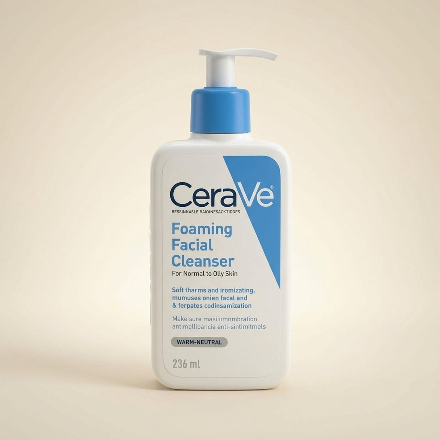 CeraVe Foaming Facial Cleanser 236ml - Hero (Front-Facing)
