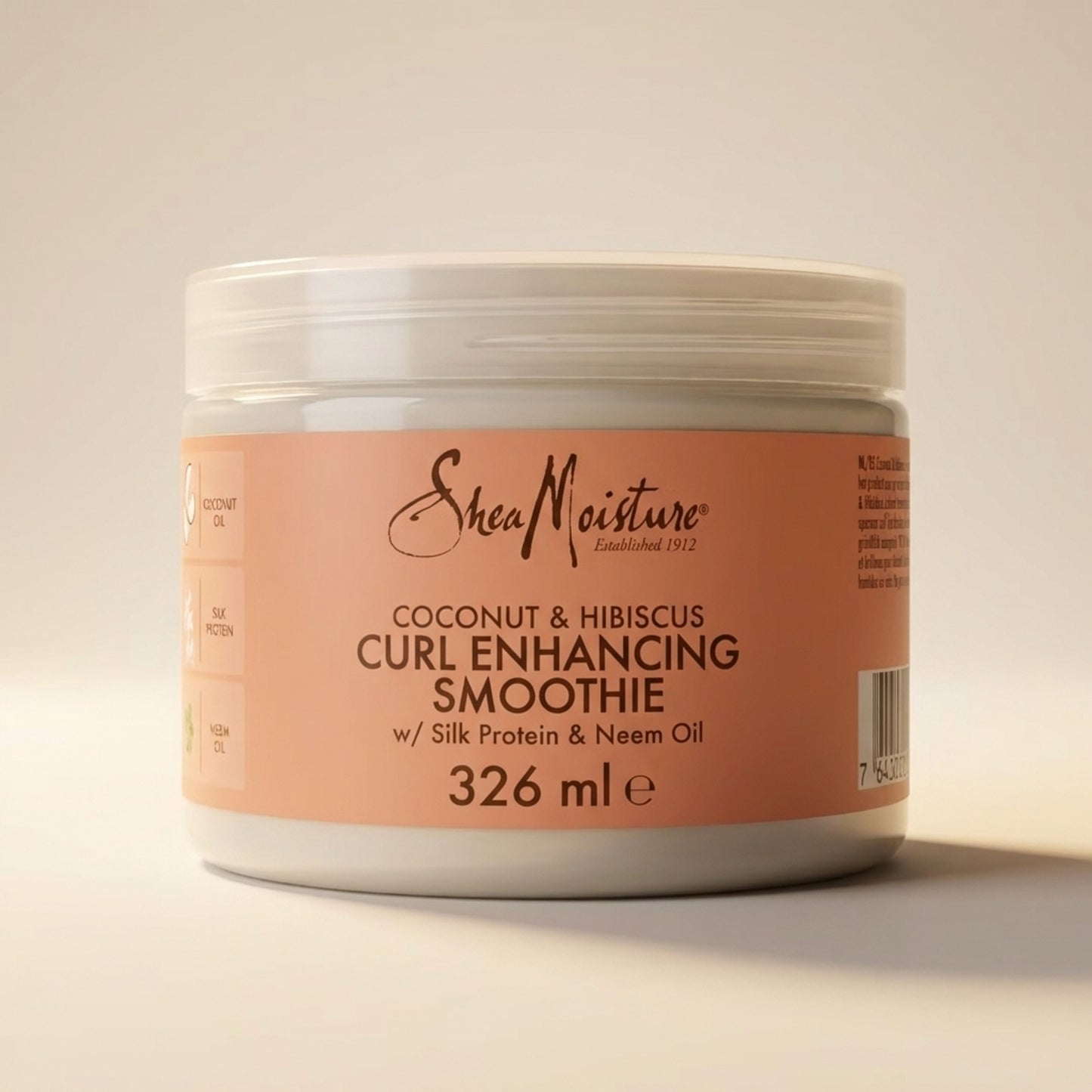 Coconut & Hibiscus Curl Enhancing Smoothie - Hero (Front-Facing)