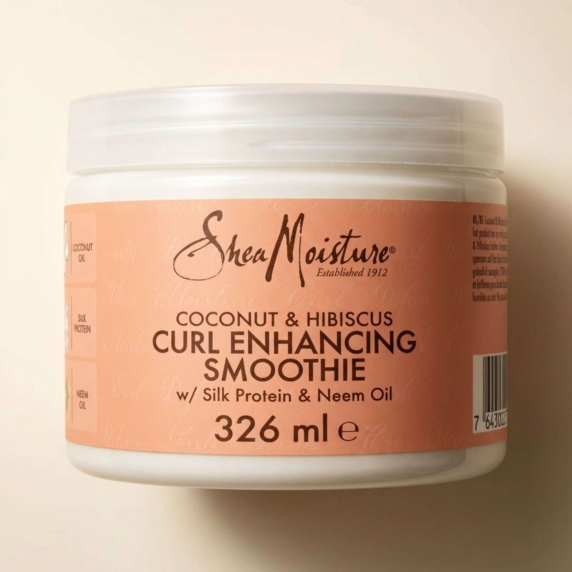 Coconut & Hibiscus Curl Enhancing Smoothie - Top-Down