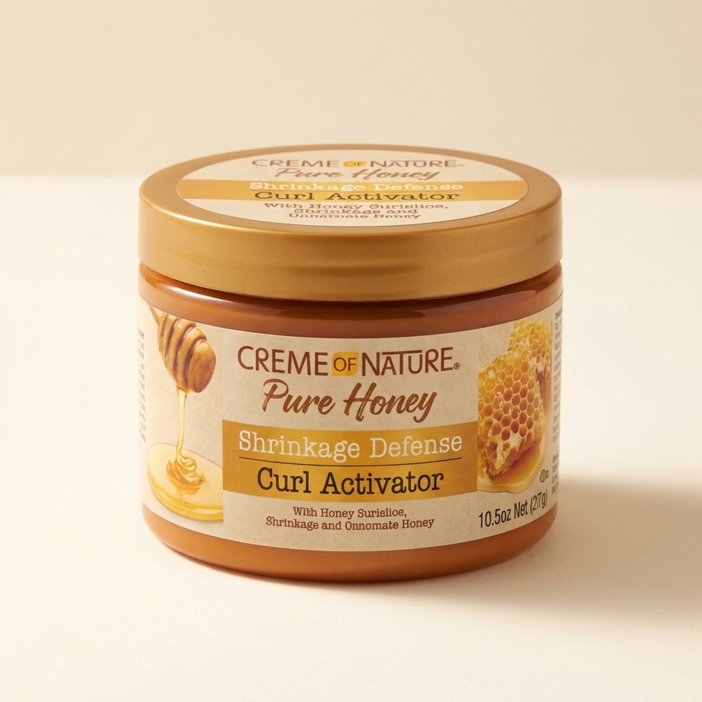 Creme of Nature Pure Honey Shrinkage Defense Curl Activator 10.5oz - Three-Quarter (45°)