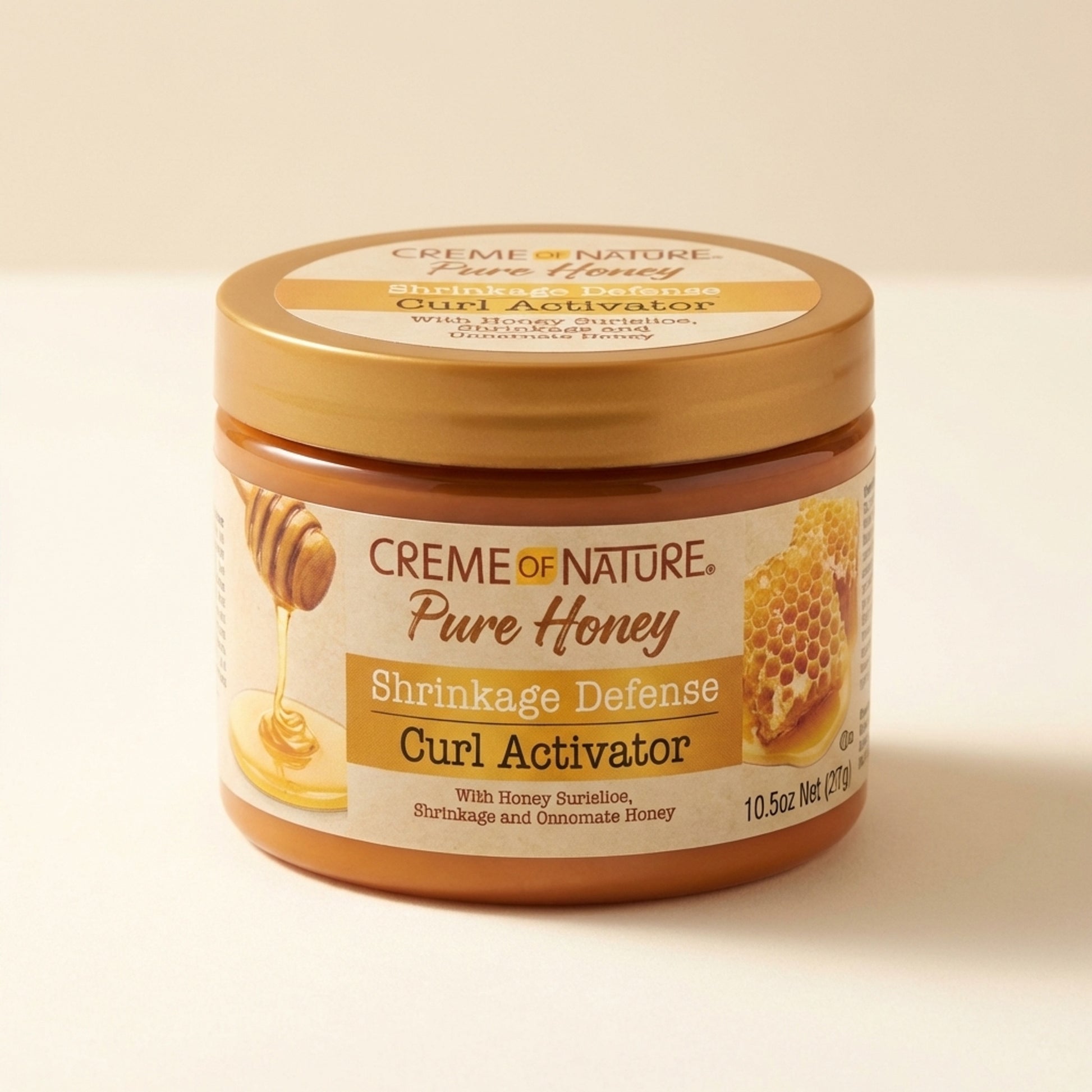 Creme of Nature Pure Honey Shrinkage Defense Curl Activator 10.5oz - Three-Quarter (45°)