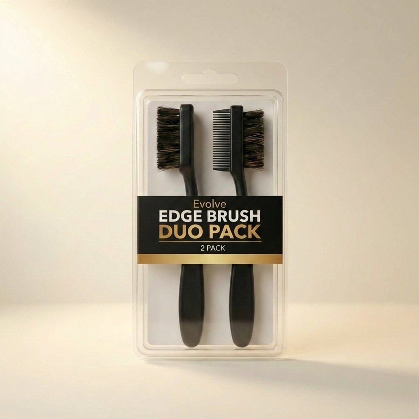 Evolve Edge Brush Duo Pack - Detail / Texture
