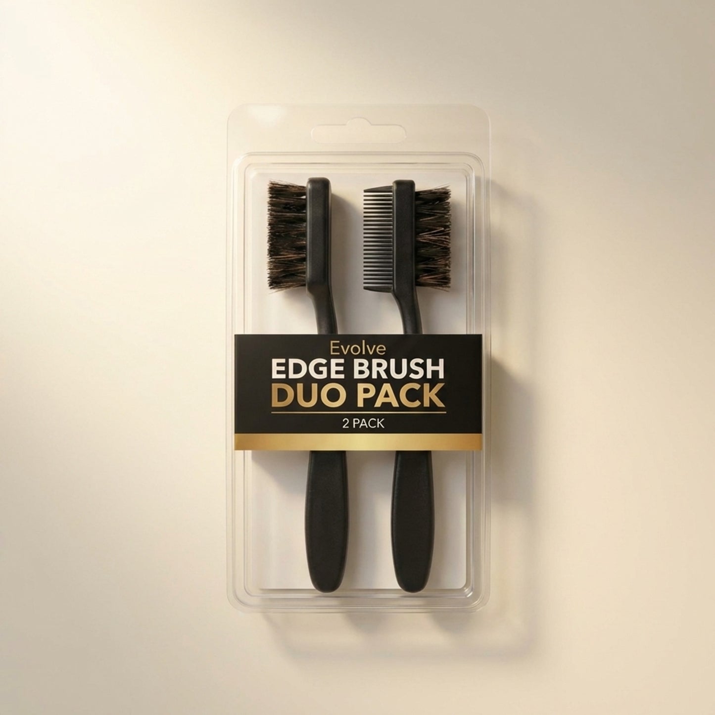 Evolve Edge Brush Duo Pack - Top-Down