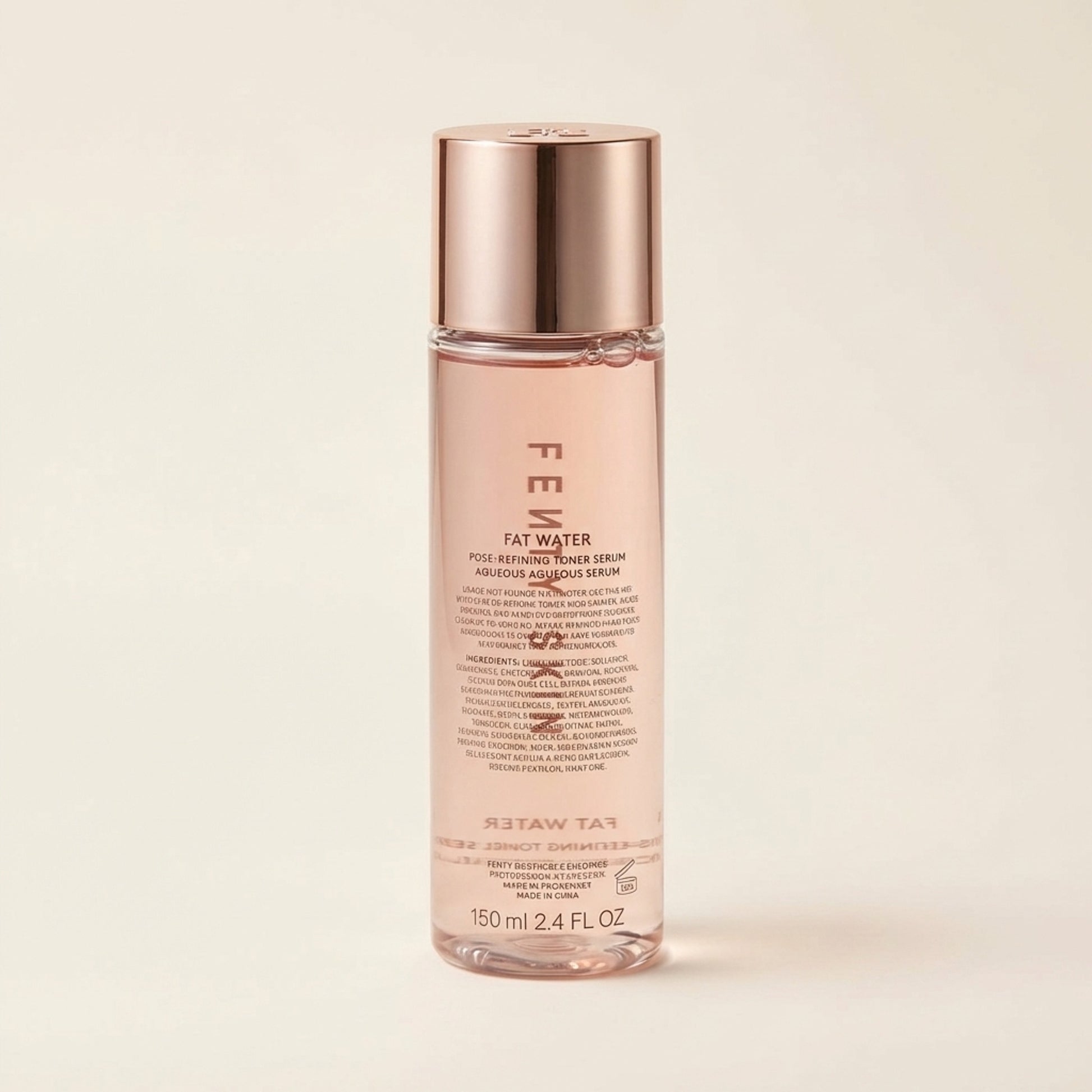 Fenty Skin Fat Water Pore-Refining Toner Serum 150ml - Back / Ingredients