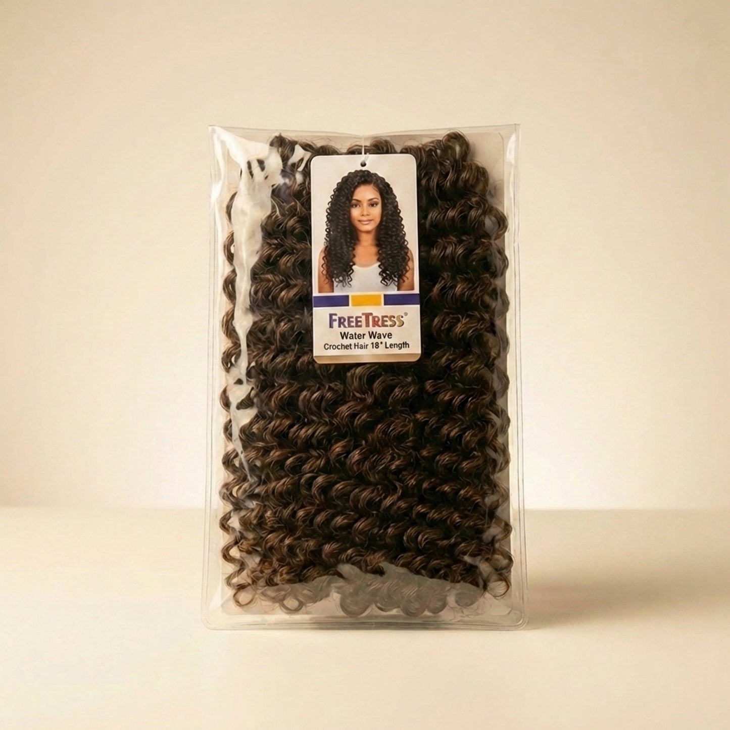 FreeTress Water Wave Crochet Hair 18" - Detail / Texture