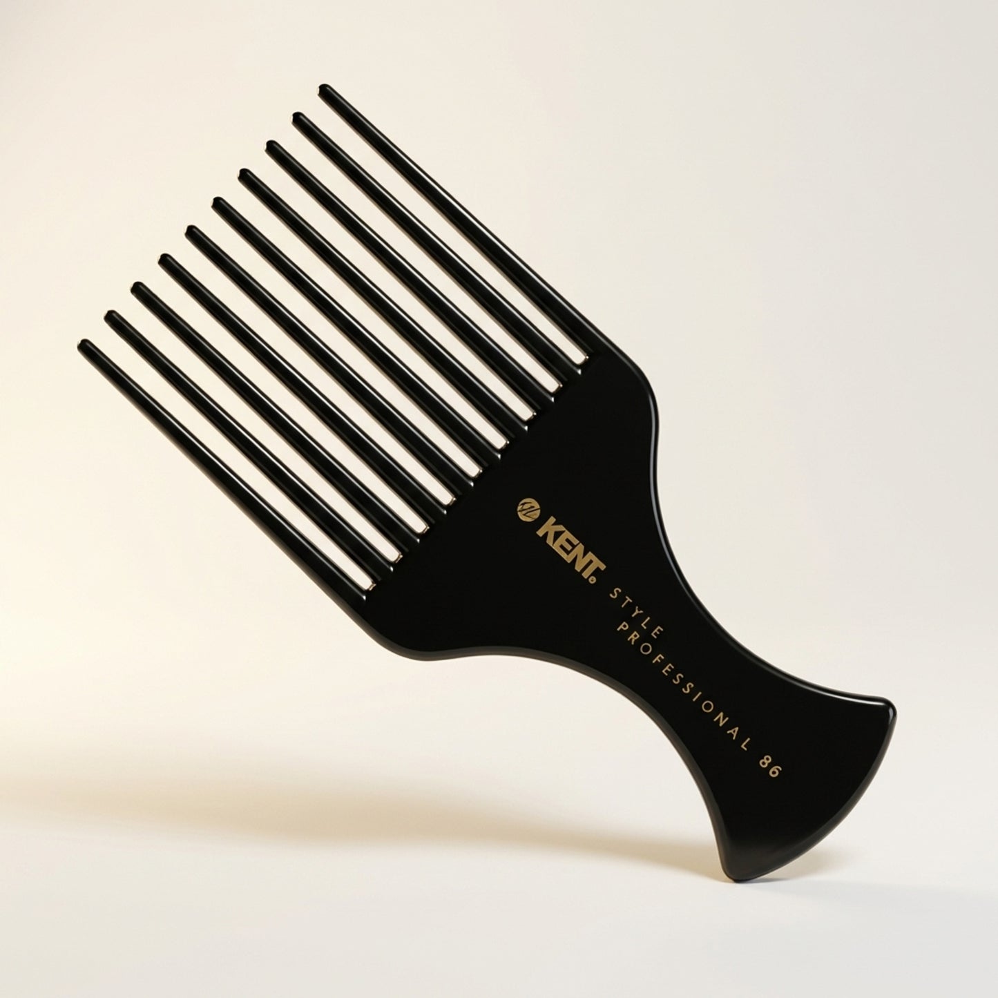 Kent Afro Hair Pick Comb - Three-Quarter (45°)