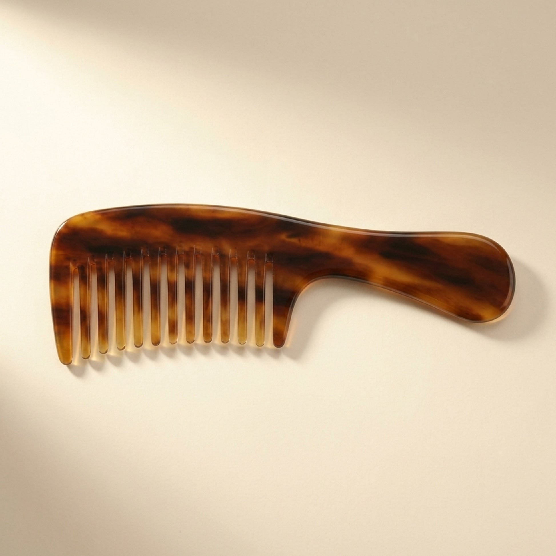 Kent Wide Tooth Detangling Comb - Top-Down