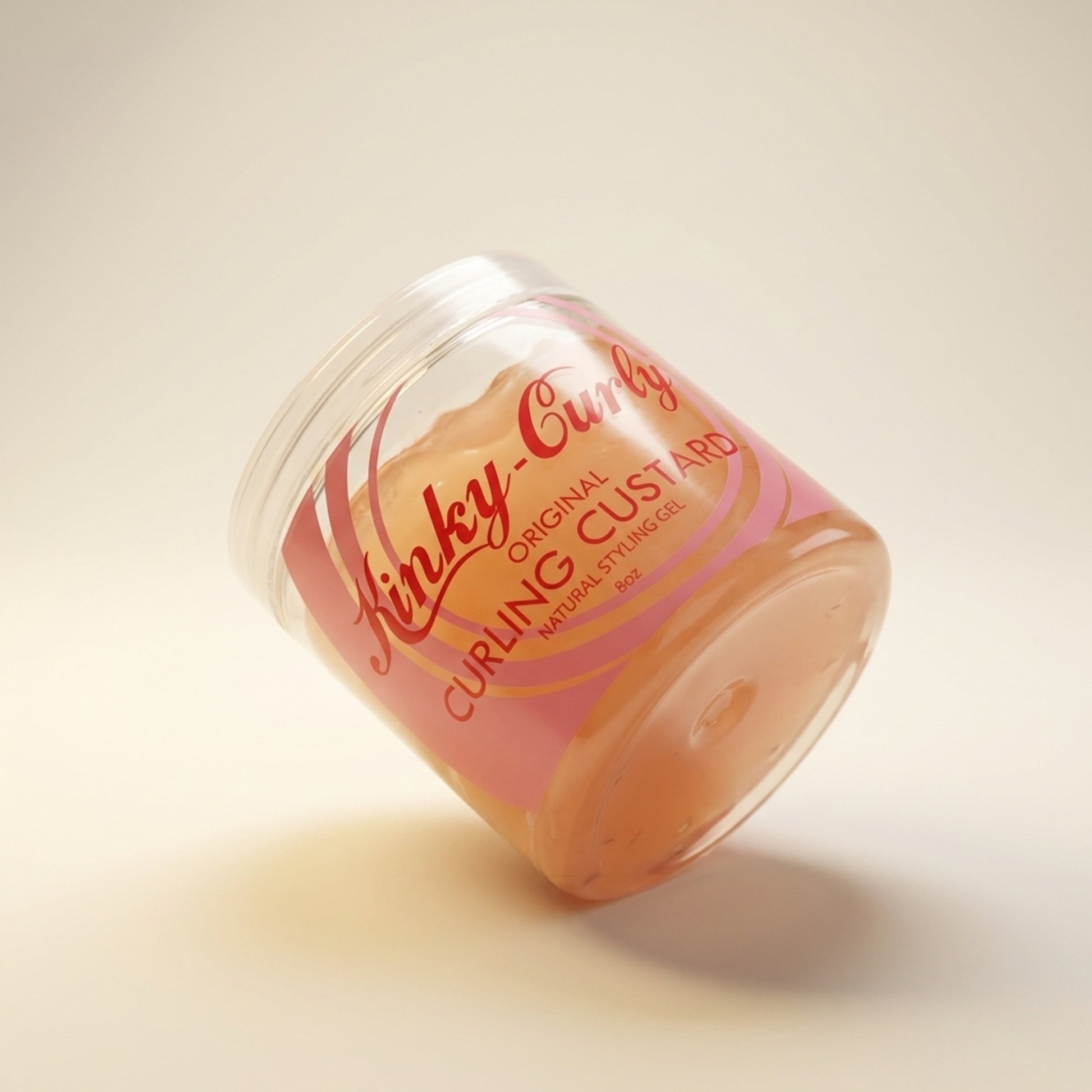 Kinky-Curly Curling Custard - Three-Quarter (45°)