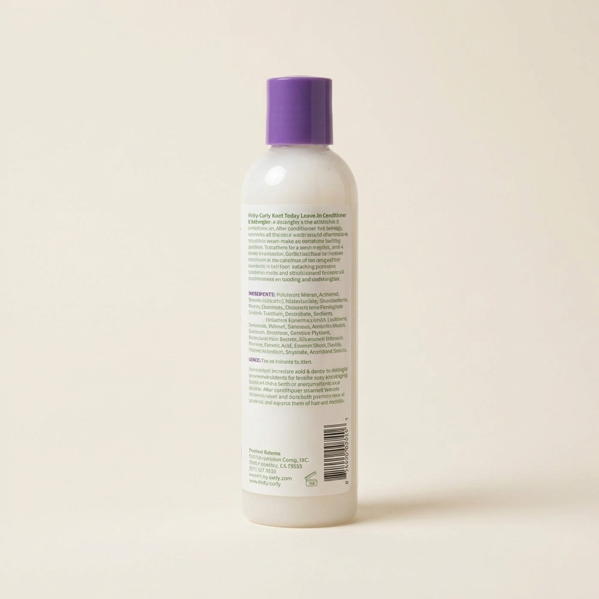 Kinky-Curly Knot Today Leave-In Conditioner & Detangler 236ml - Back / Ingredients