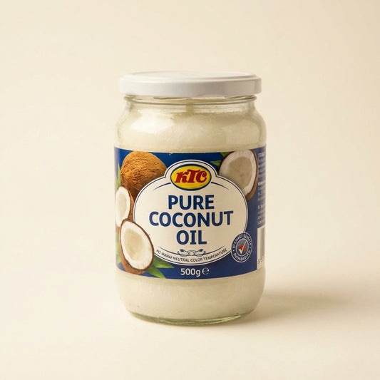 KTC Pure Coconut Oil - Hero (Front-Facing)