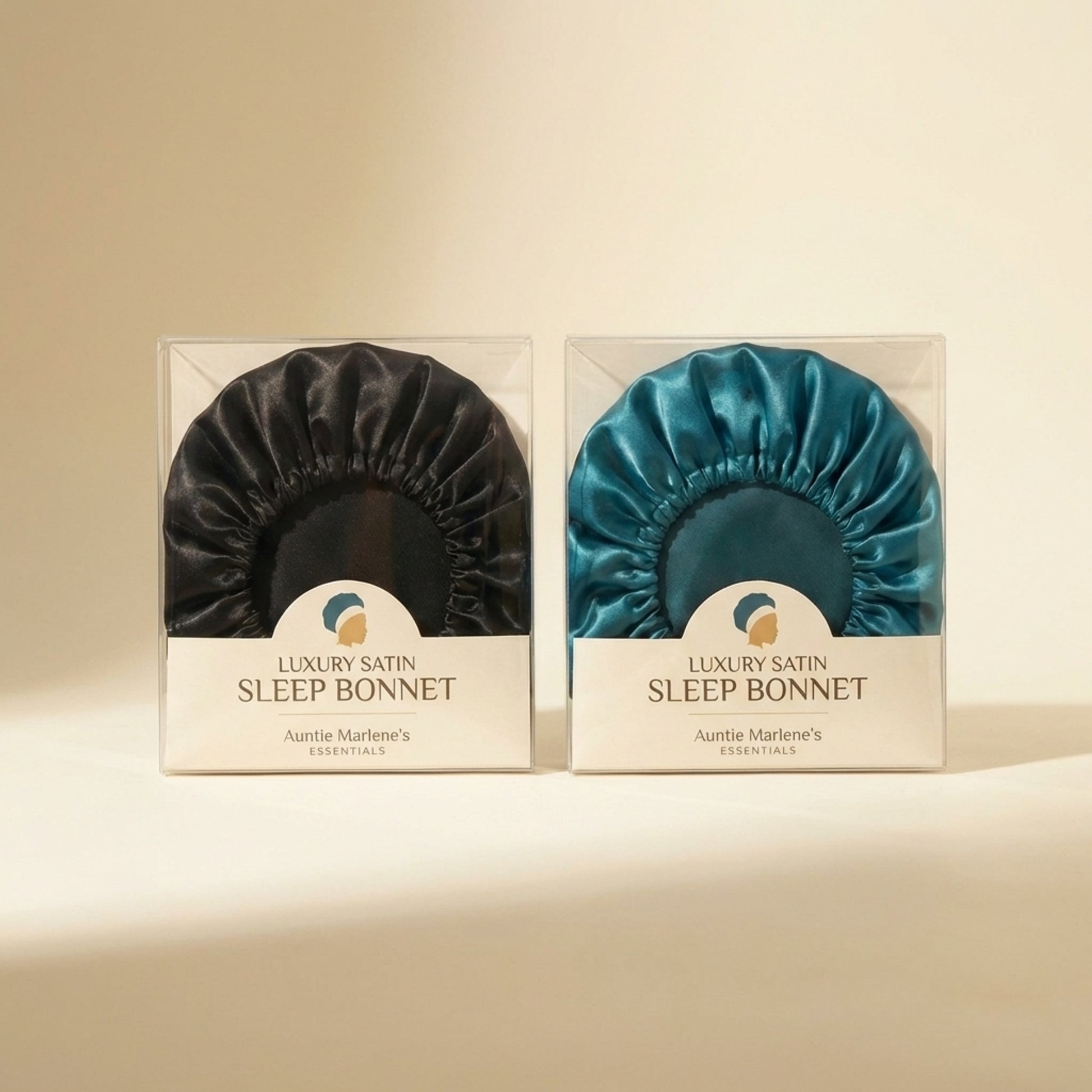 Luxury Satin Sleep Bonnet - Detail / Texture