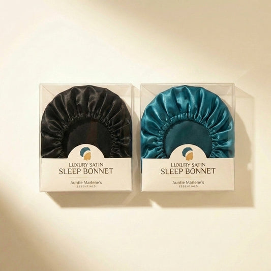 Luxury Satin Sleep Bonnet - Hero (Front-Facing)