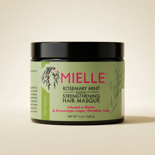 Mielle Organics Rosemary Strengthening Hair Masque - Hero (Front-Facing)