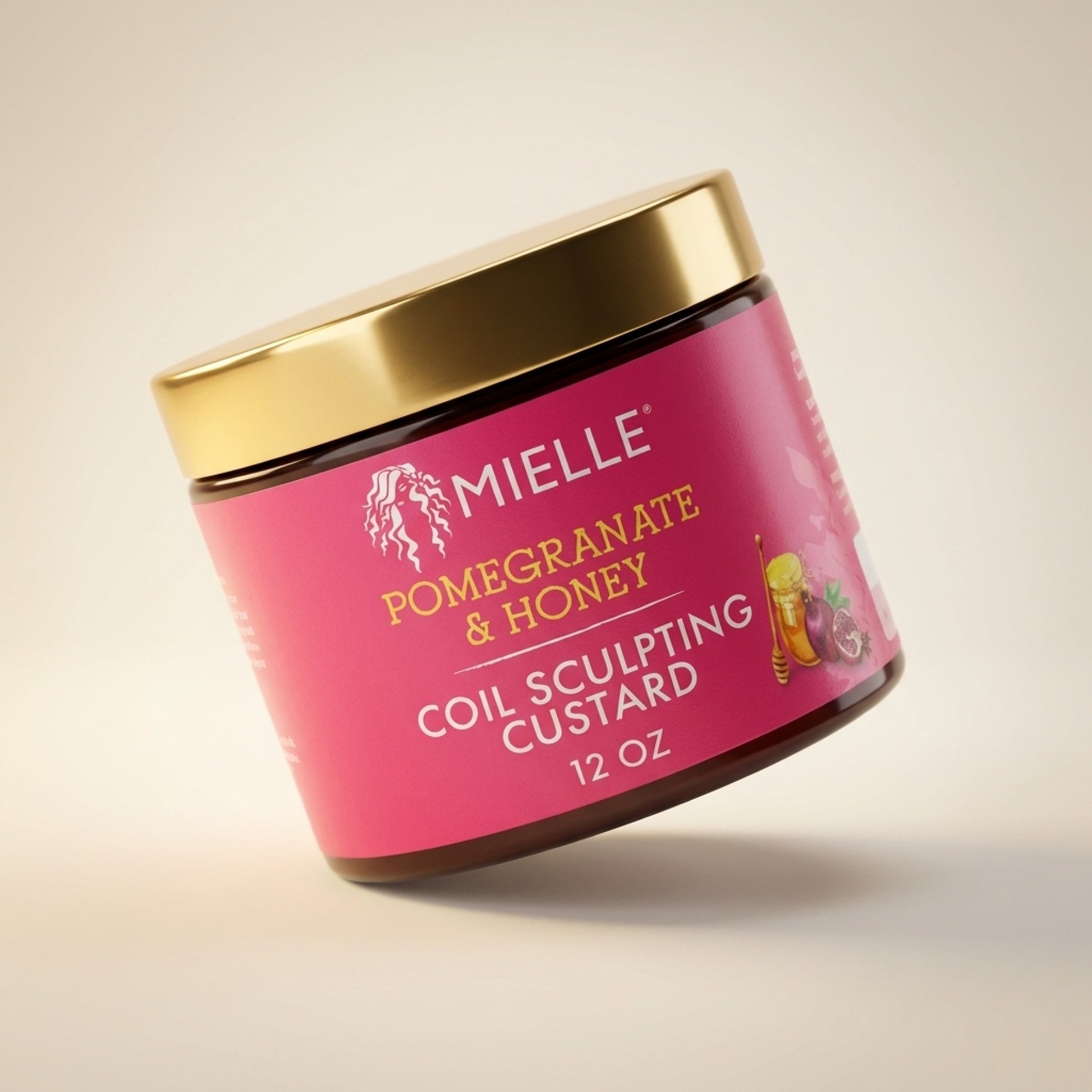 Mielle Coil Sculpting Custard - Three-Quarter (45°)