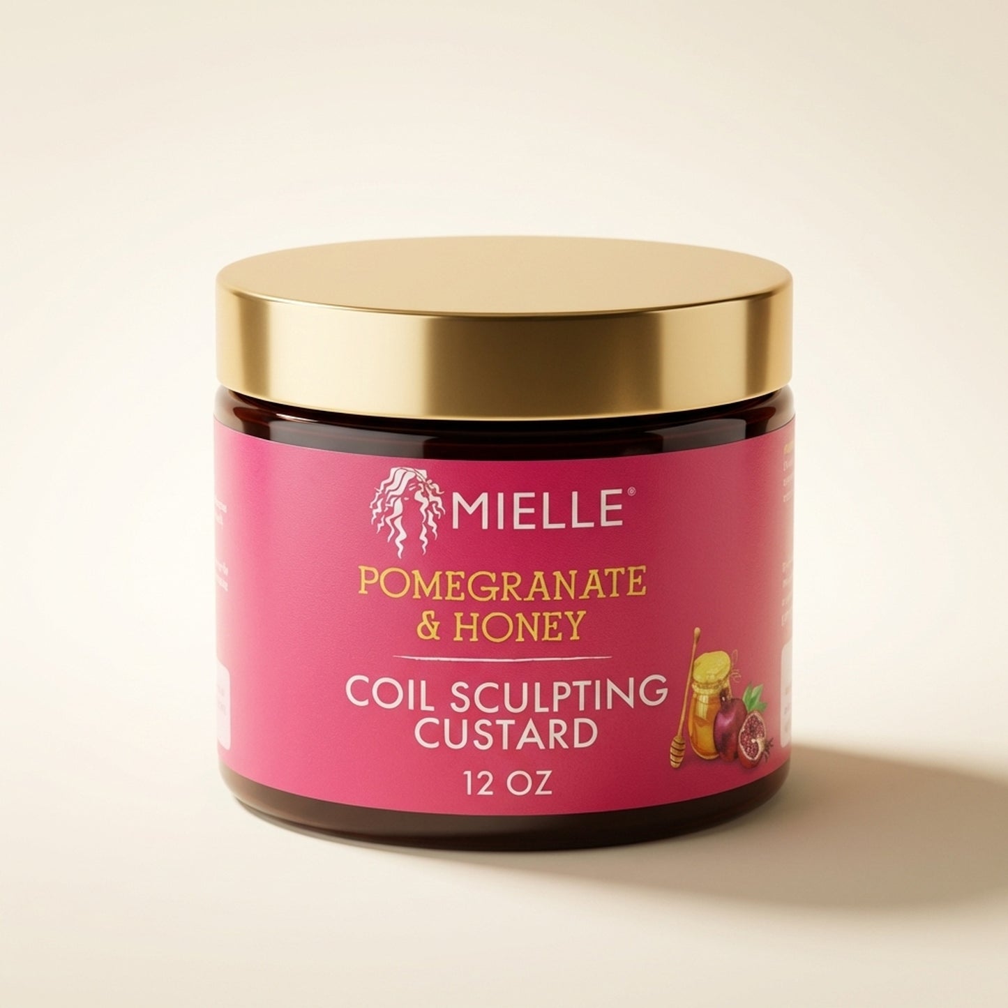 Mielle Coil Sculpting Custard - Back / Ingredients