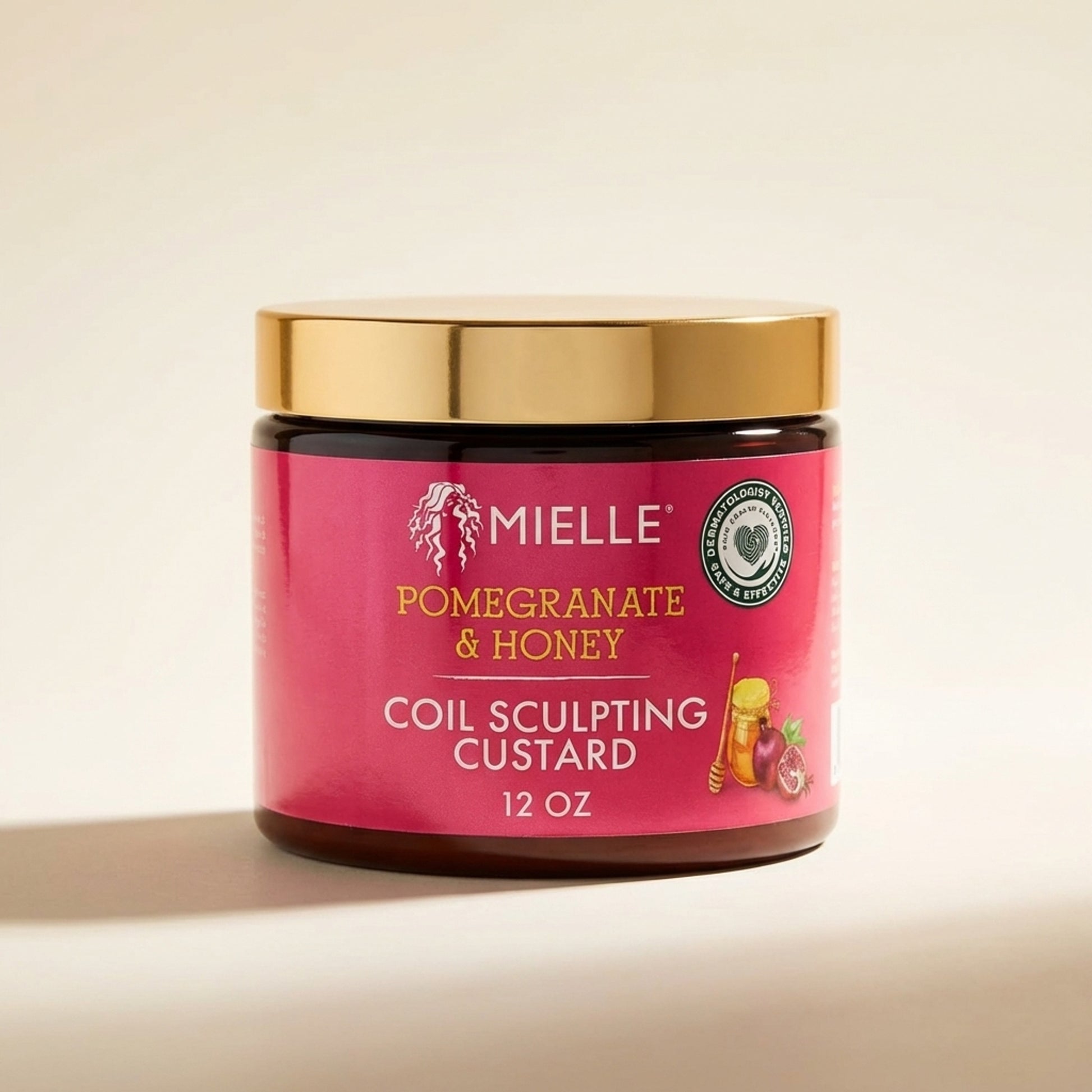 Mielle Coil Sculpting Custard - Hero (Front-Facing)