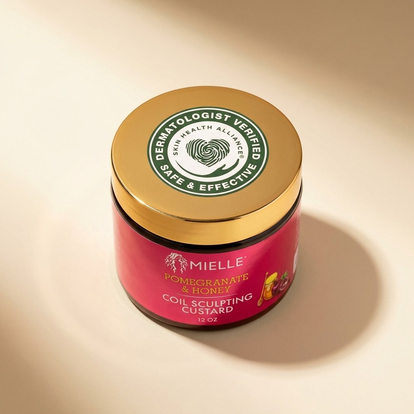 Mielle Coil Sculpting Custard - Top-Down