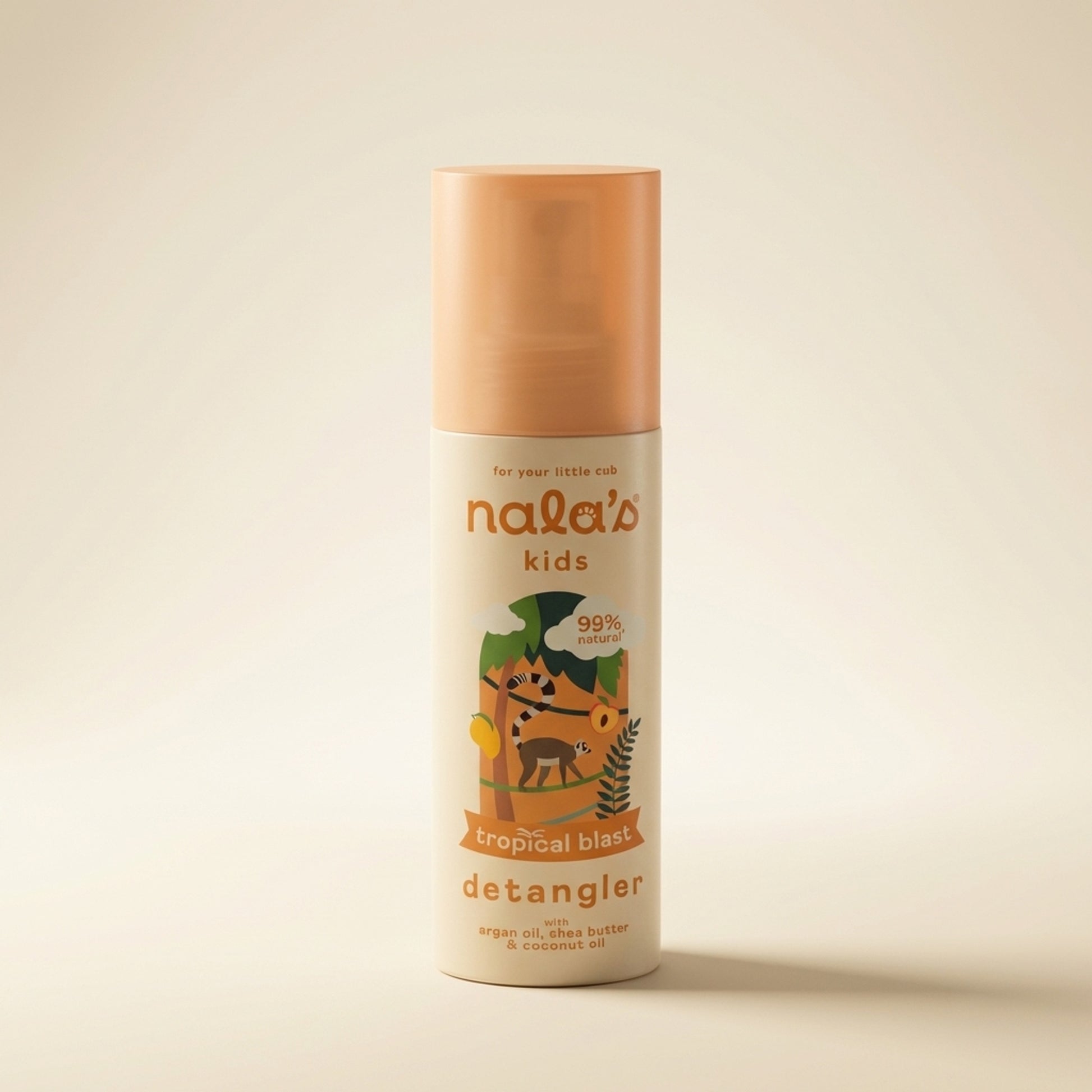 Nala's Baby Kids Tropical Blast Detangle Spray 150ml - Three-Quarter (45°)