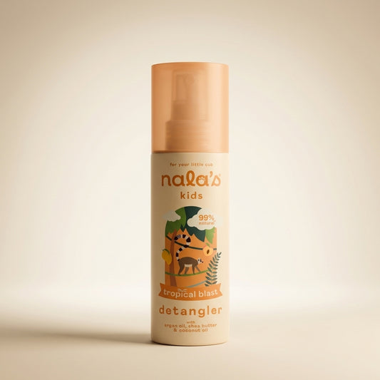 Nala's Baby Kids Tropical Blast Detangle Spray 150ml - Hero (Front-Facing)