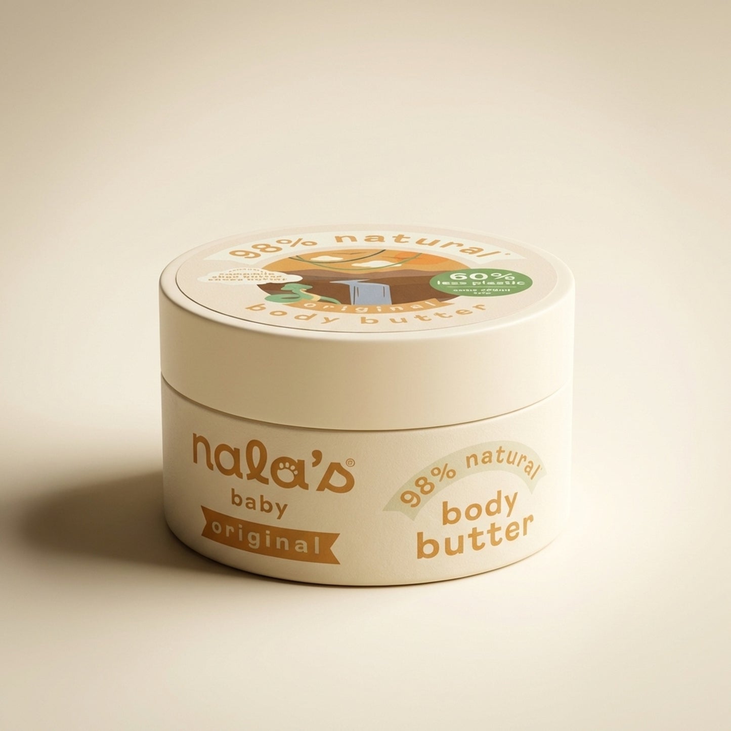 Nala's Baby Original Body Butter 200ml - Hero (Front-Facing)