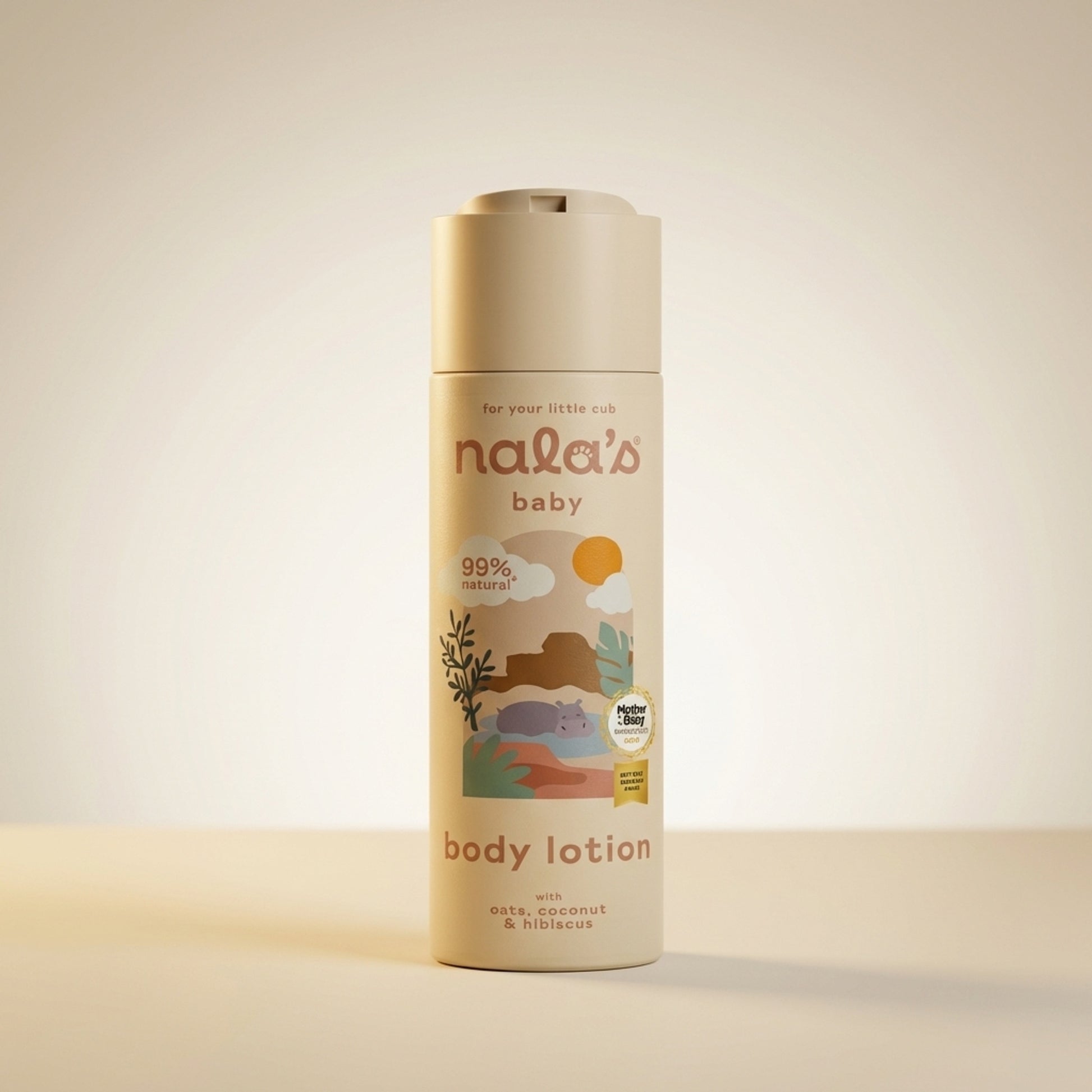 Nala's Baby Original Body Lotion 200ml - Hero (Front-Facing)