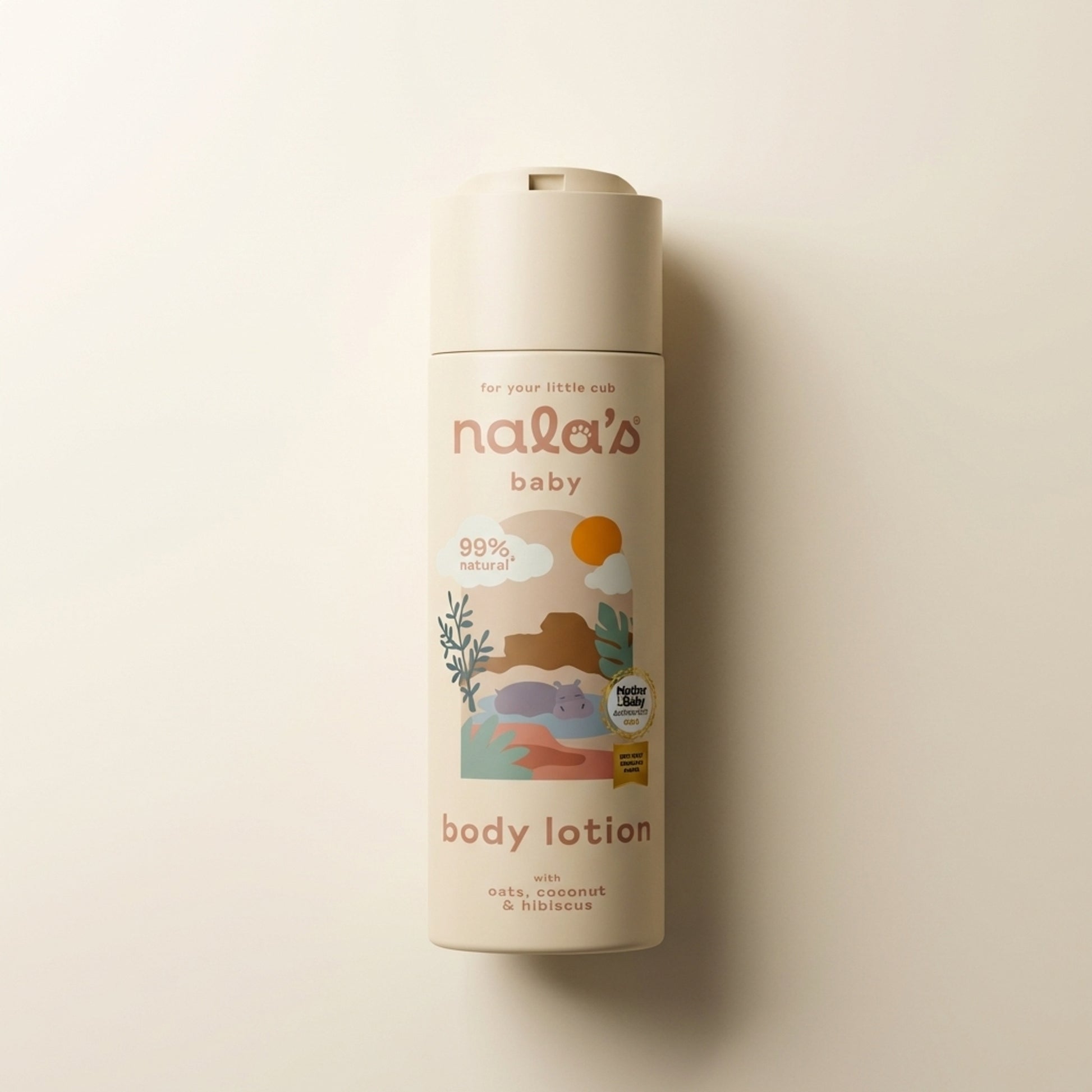Nala's Baby Original Body Lotion 200ml - Top-Down