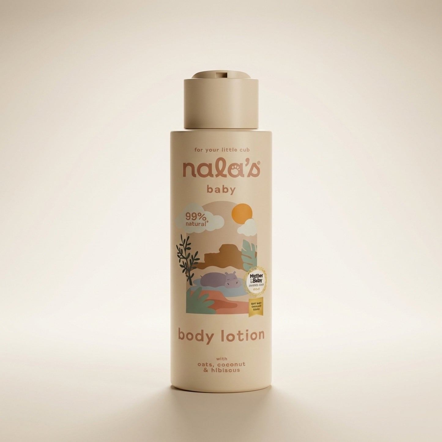 Nala's Baby Original Body Lotion 400ml - Hero (Front-Facing)