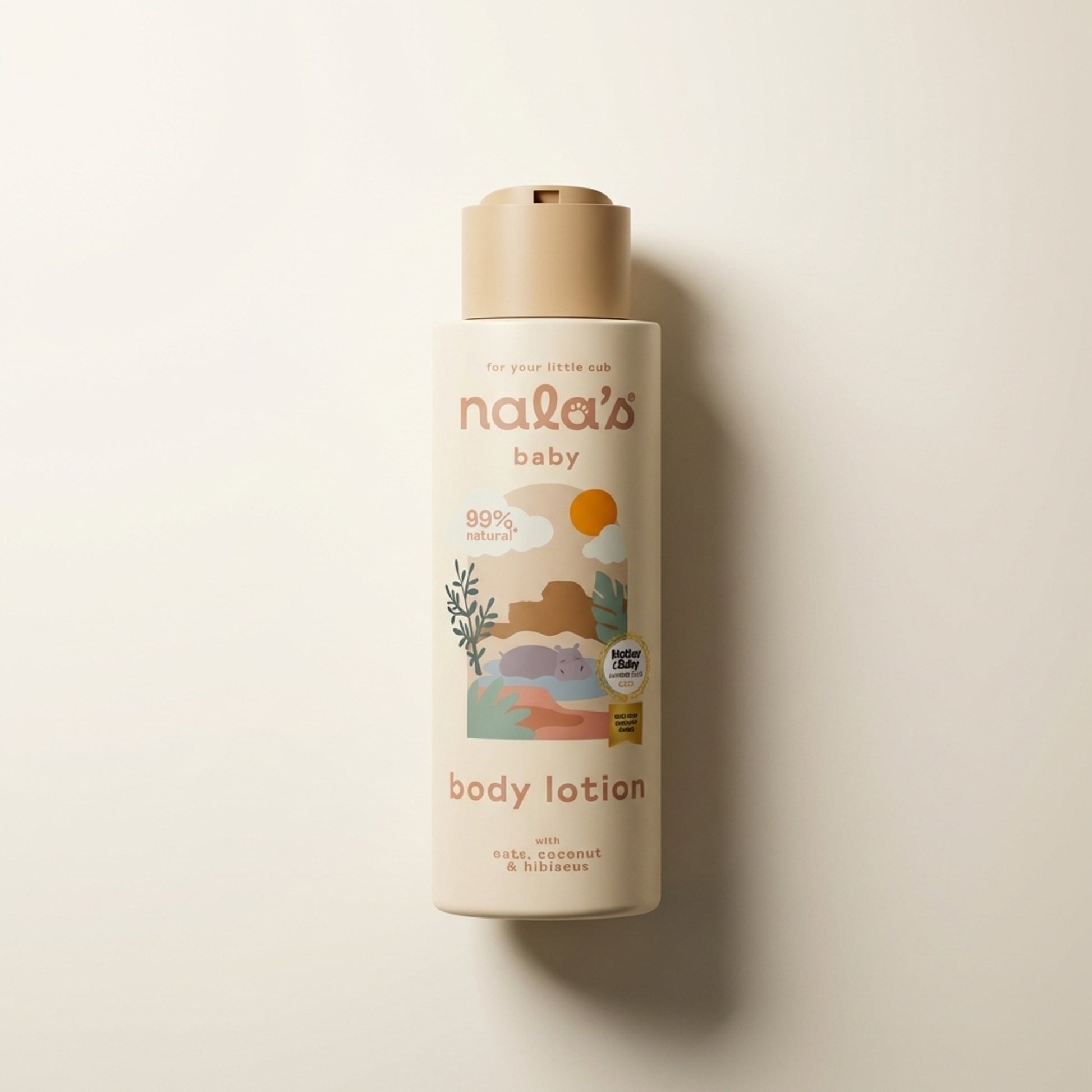 Nala's Baby Original Body Lotion 400ml - Top-Down
