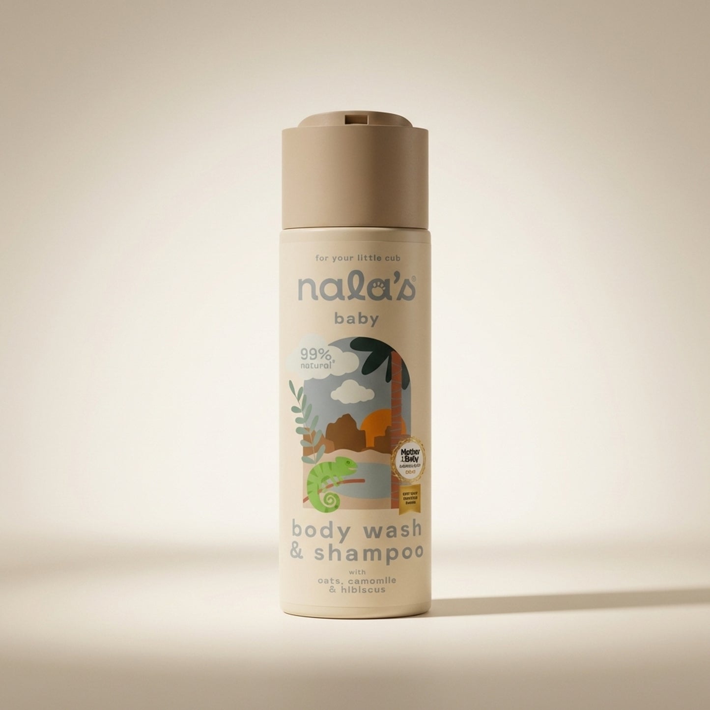 Nala's Baby Original Body Wash & Shampoo 200ml - Hero (Front-Facing)