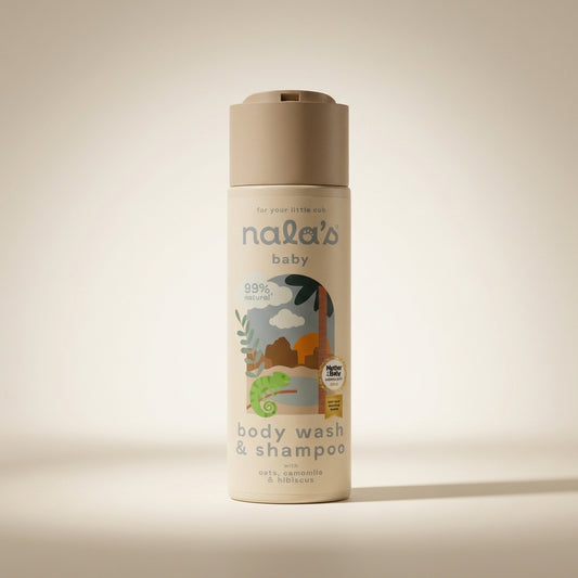 Nala's Baby Original Body Wash & Shampoo 200ml - Hero (Front-Facing)